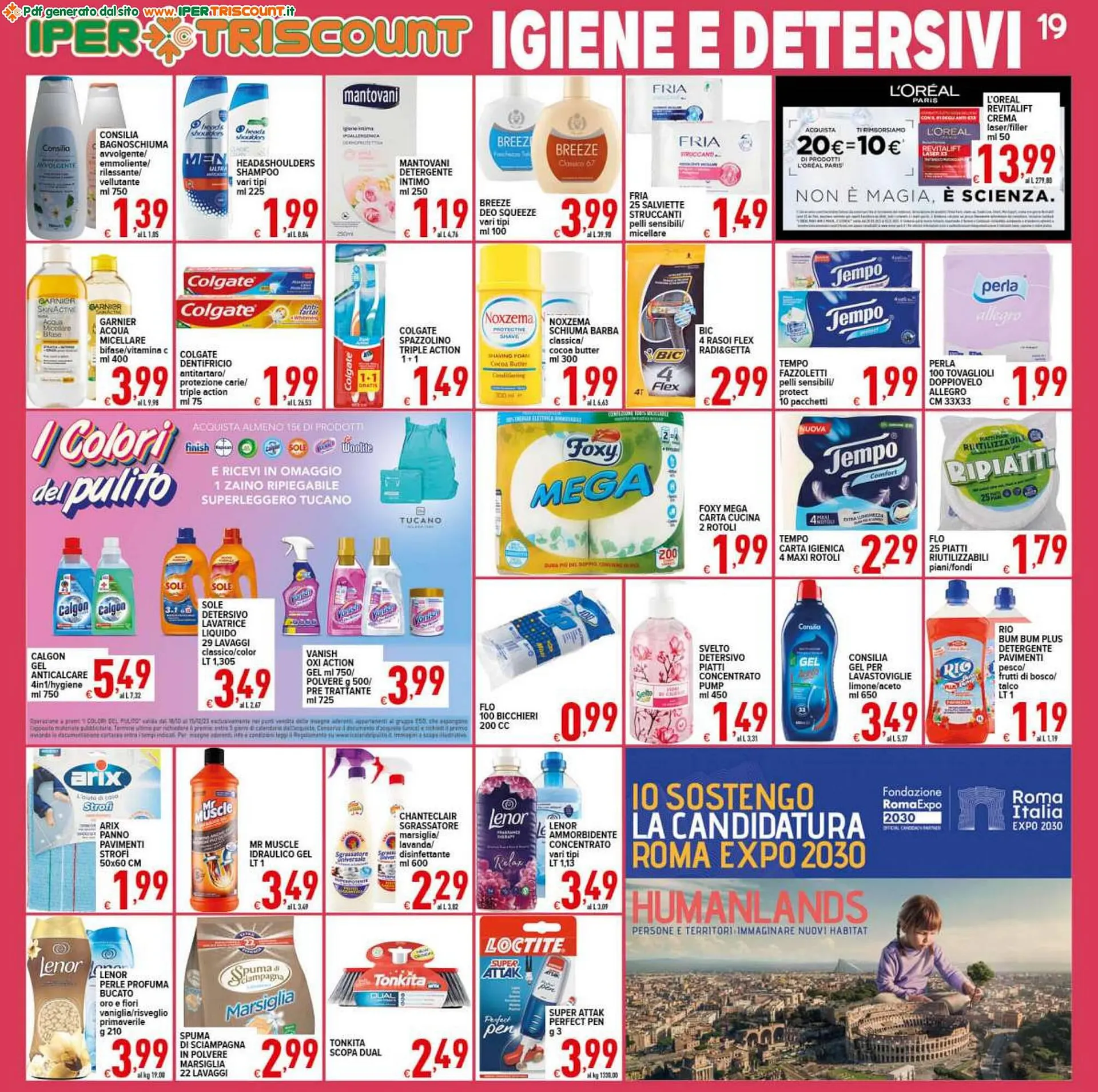 Volantino Iper Triscount da 3 novembre a 14 novembre di 2023 - Pagina del volantino 19