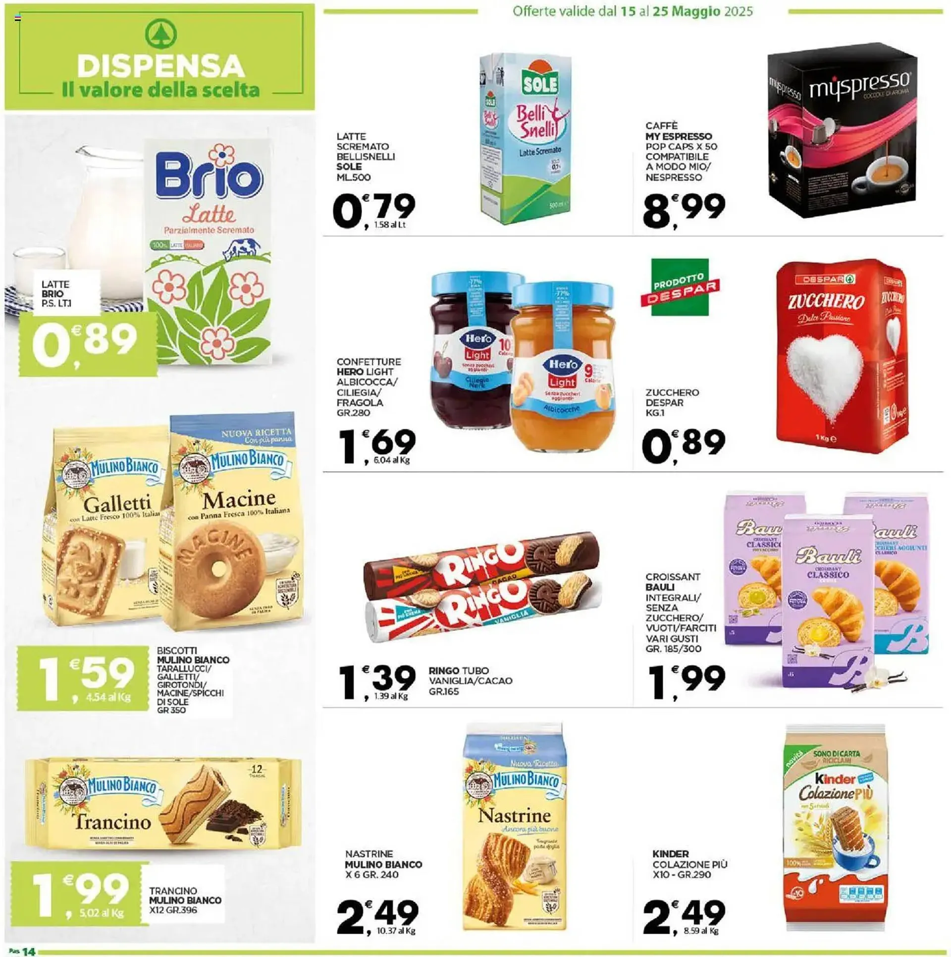 Volantino Despar da 15 maggio a 25 maggio di 2025 - Pagina del volantino 54