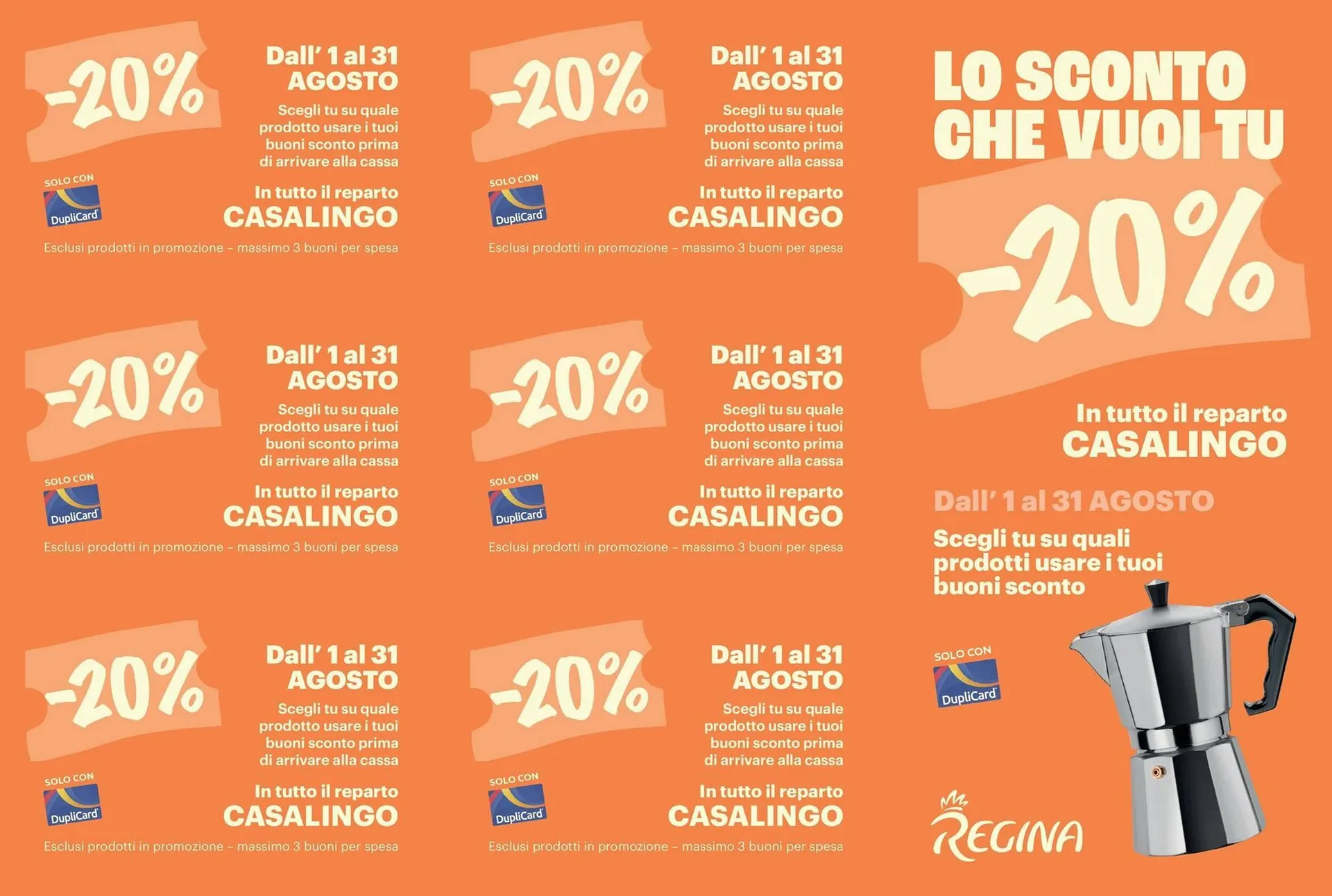 Volantino Regina - 1