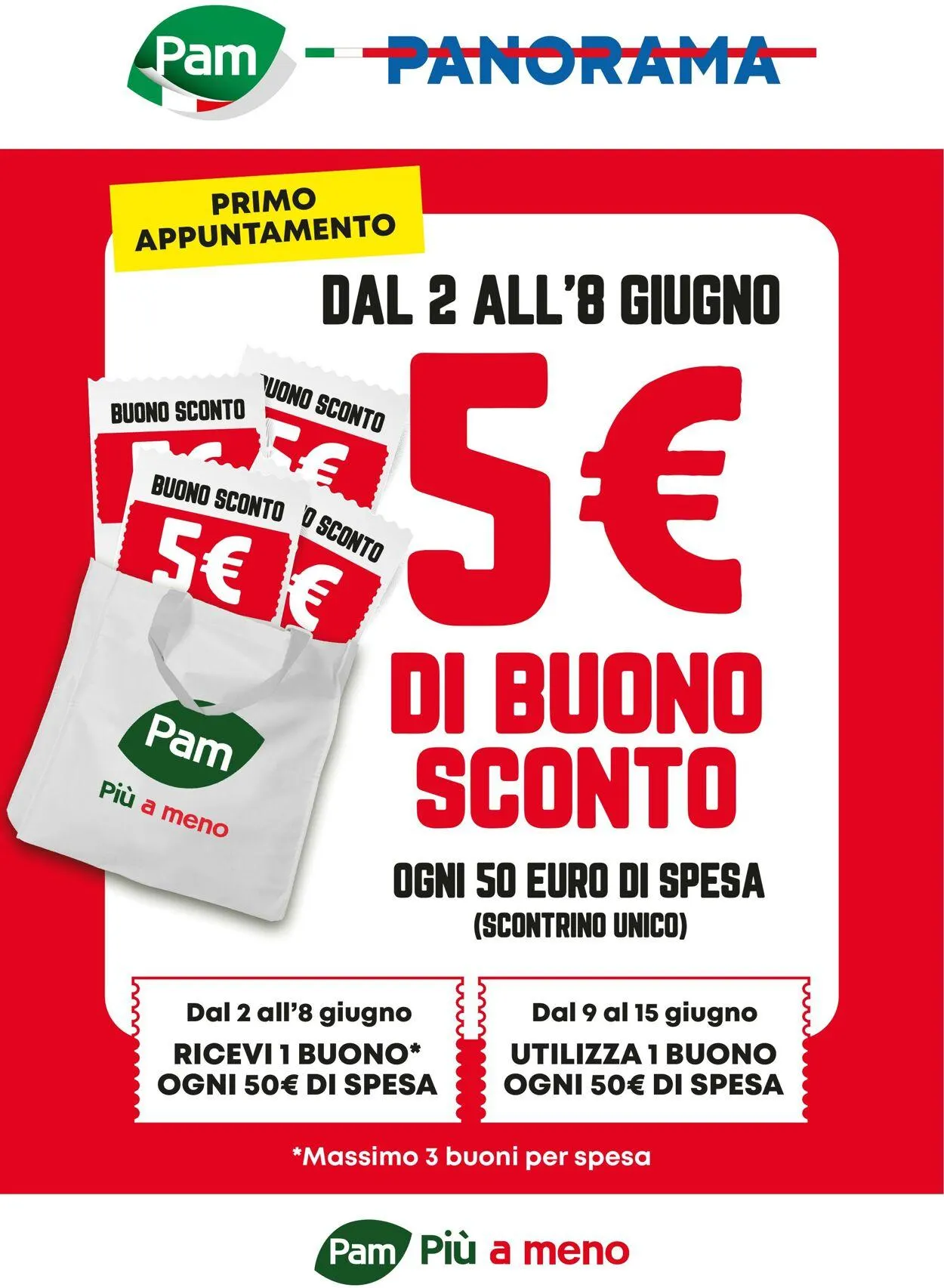 Pam Panorama Volantino attuale da 20 novembre a 4 dicembre di 2025 - Pagina del volantino 1
