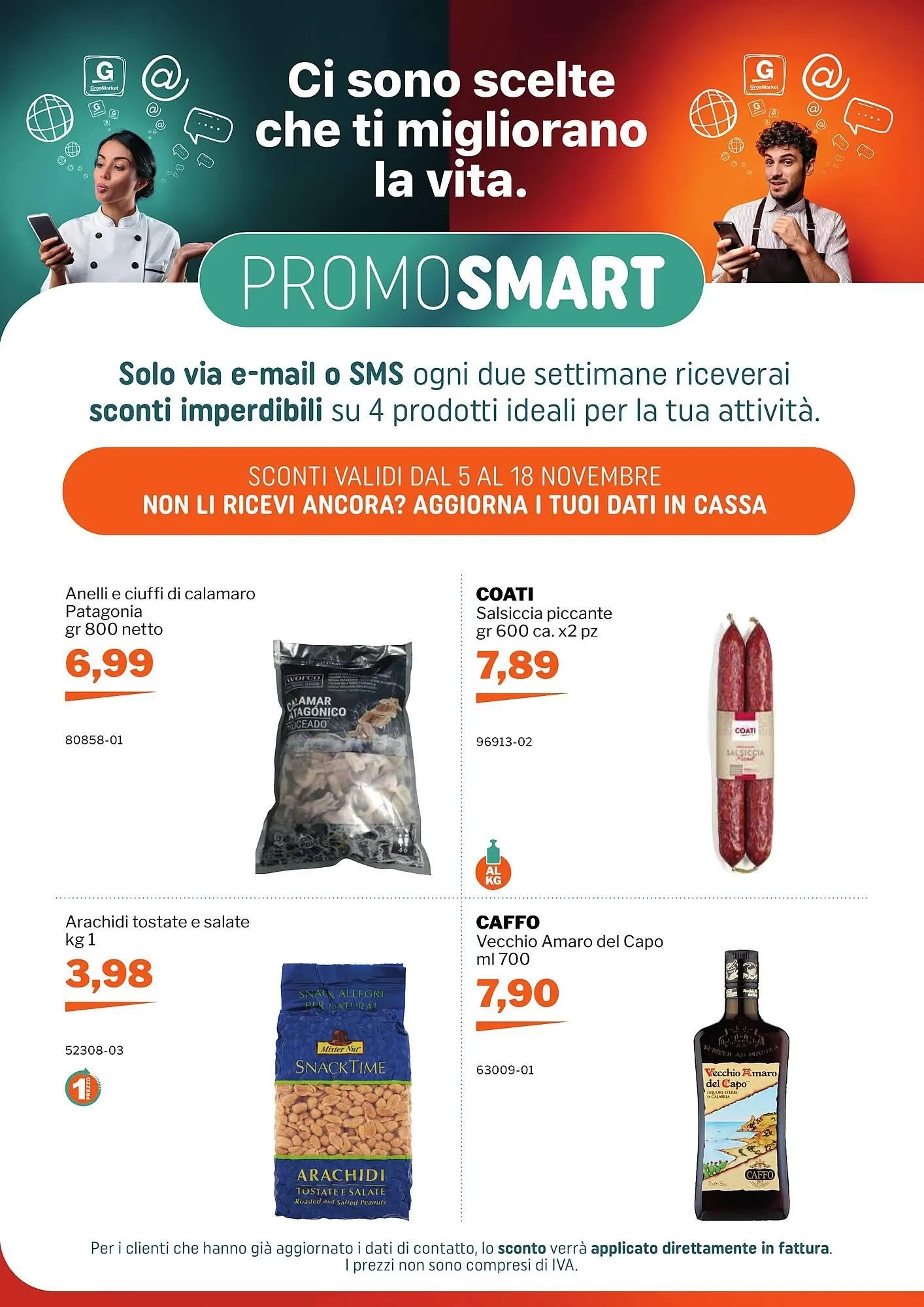 Volantino GrosMarket da 5 novembre a 18 novembre di 2025 - Pagina del volantino 1