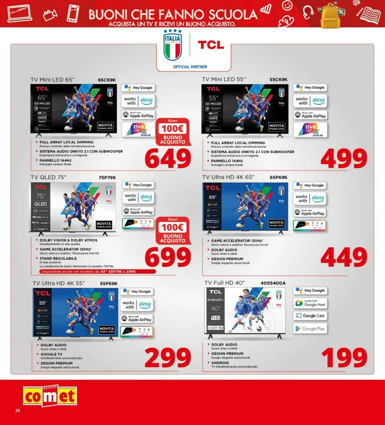 Comet Volantino attuale da 22 agosto a 11 settembre di 2025 - Pagina del volantino 26
