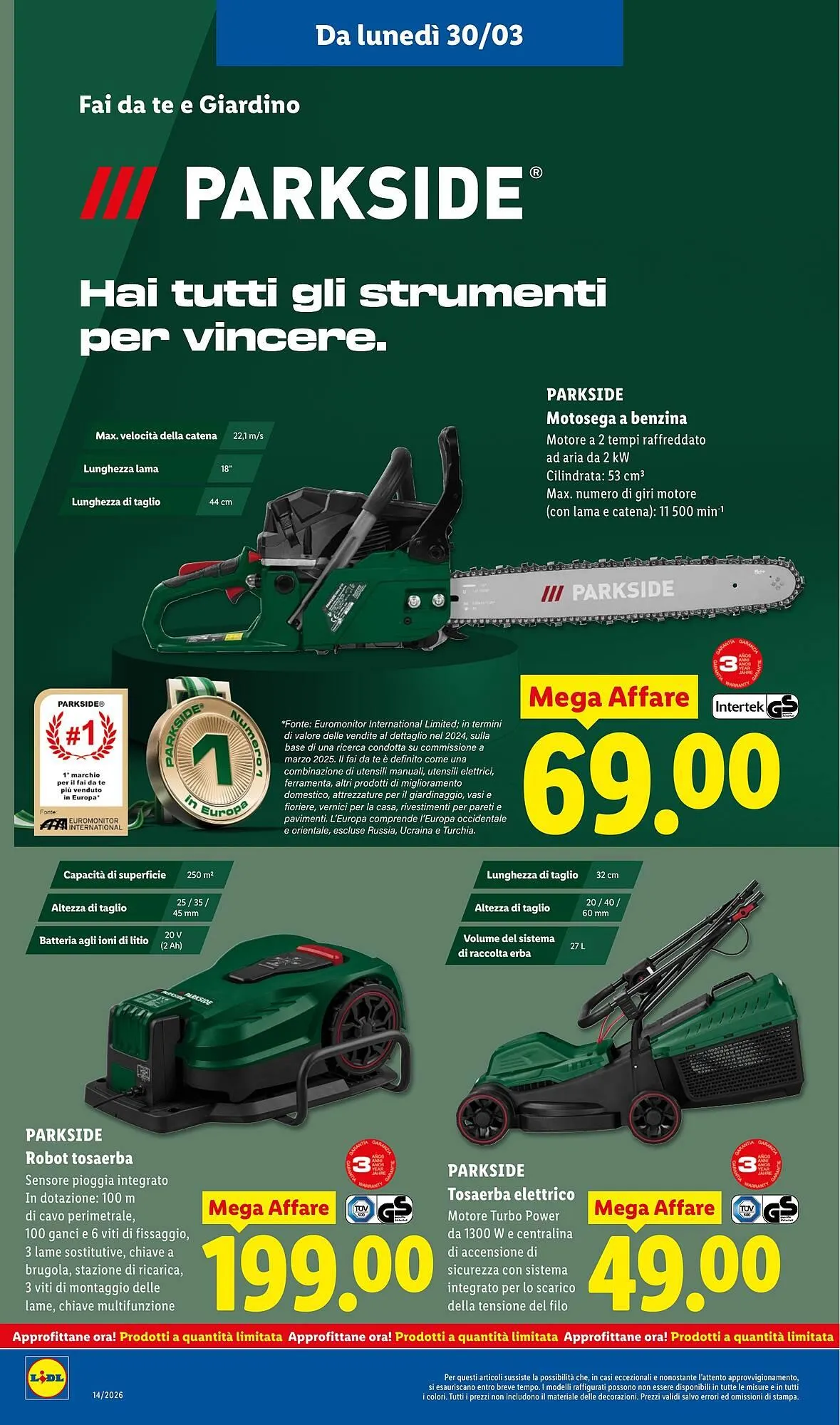 Volantino Lidl da 30 marzo a 8 aprile di 2026 - Pagina del volantino 30