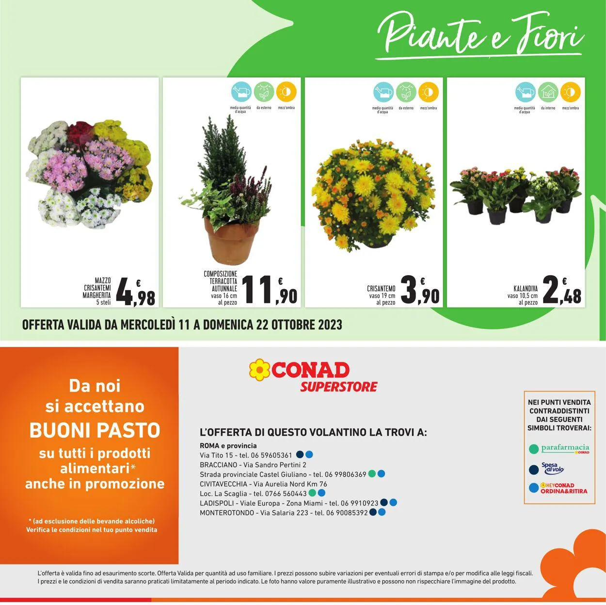 Conad - Superstore - Roma Volantino attuale da 11 ottobre a 22 ottobre di 2023 - Pagina del volantino 31