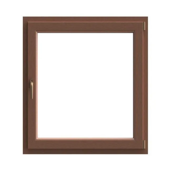 Finestra in PVC rovere dorato L 60 x H 100 cm, 1 anta apertura a destra Vedi i dettagli del prodotto