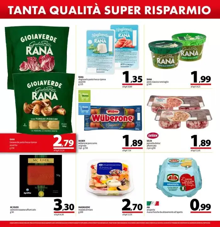 TANTA QUALITÀ SUPER RISPARMIO da 28 marzo a 9 aprile di 2025 - Pagina del volantino 6