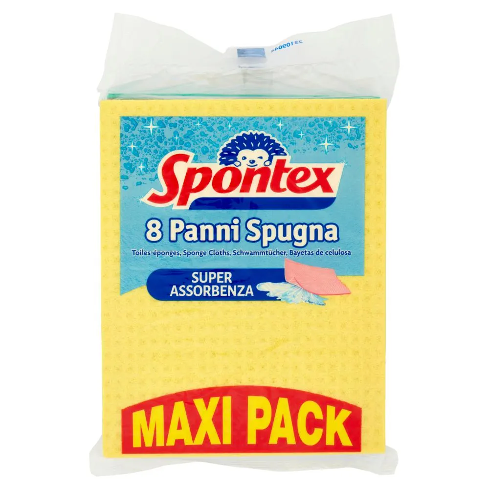 Spontex Panni Spugna x8