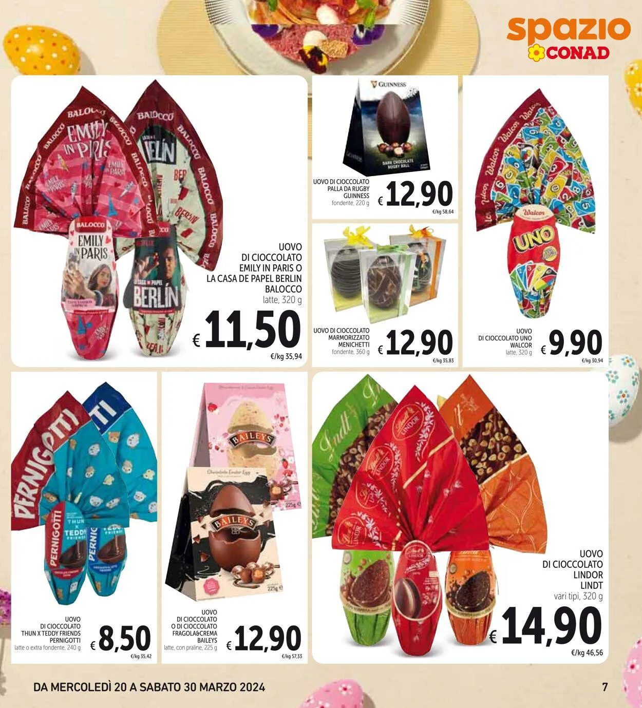 Conad - Spazio - Napoli Volantino attuale da 20 marzo a 30 marzo di 2024 - Pagina del volantino 7