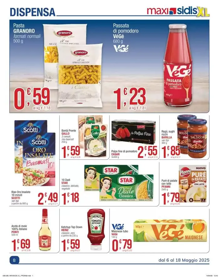 Il piacere di fare la spesa da 5 maggio a 18 maggio di 2025 - Pagina del volantino 8