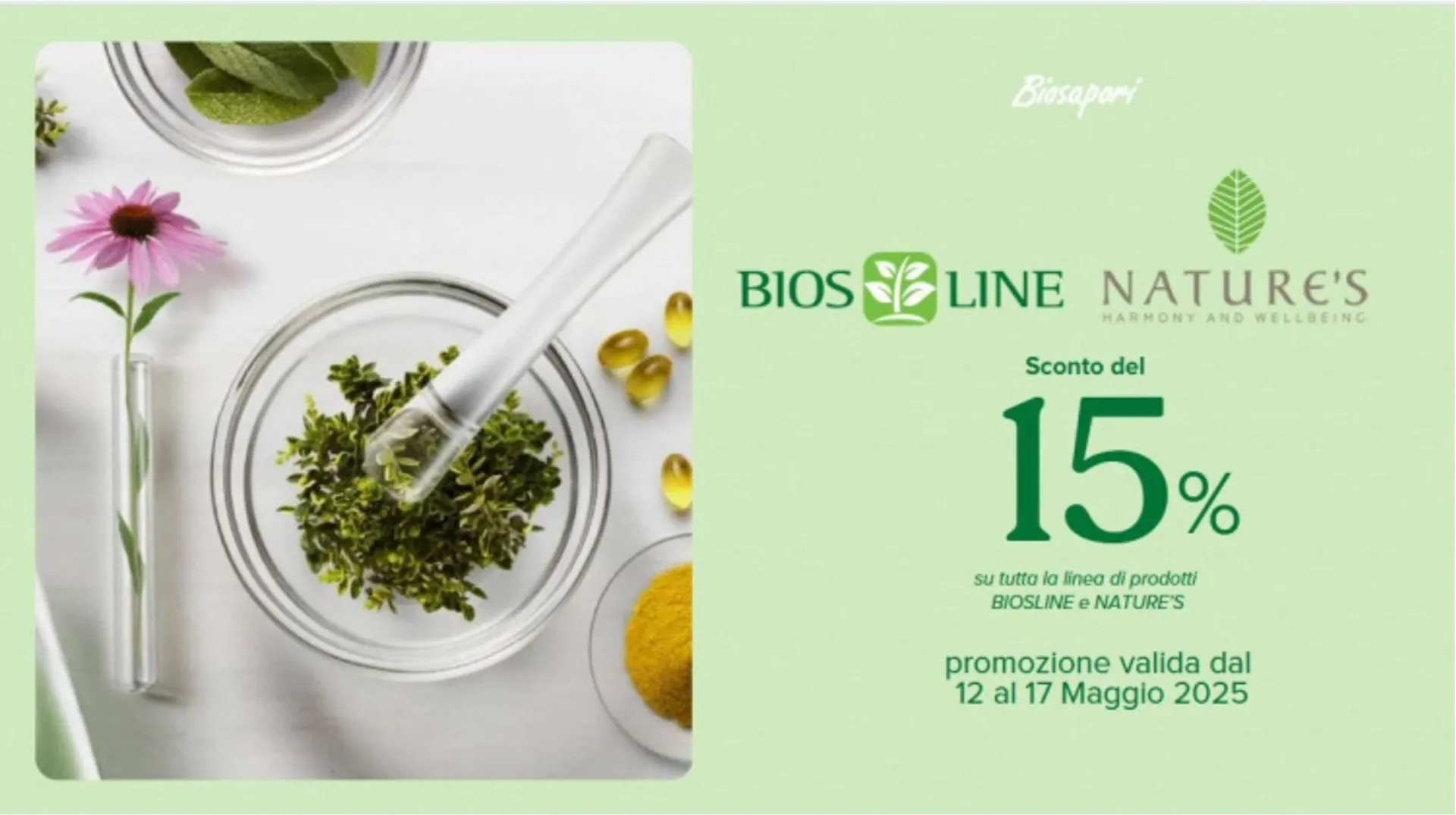 Volantino Biosapori - 1