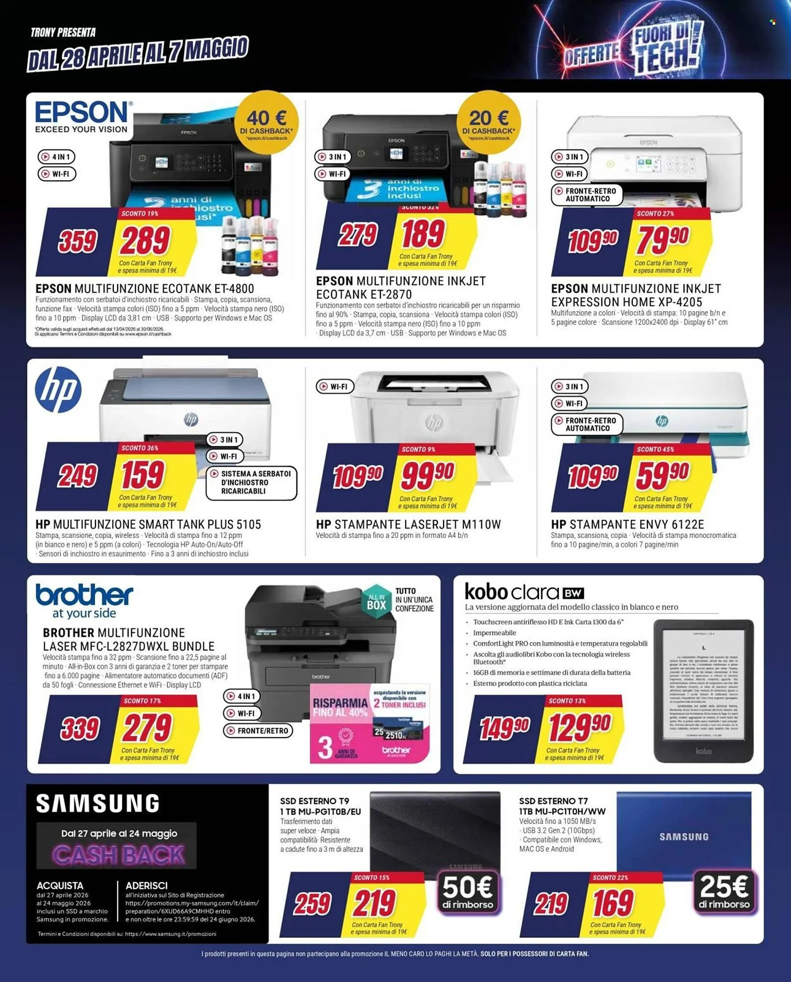 Volantino Trony da 28 aprile a 20 maggio di 2026 - Pagina del volantino 34