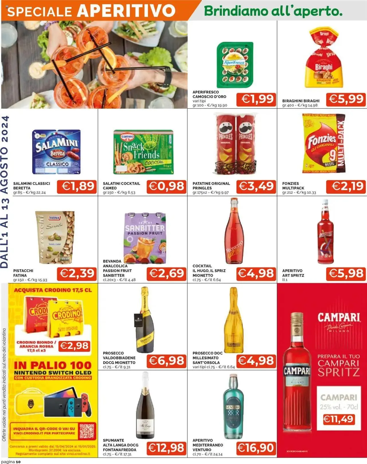 Volantino Mercatò da 1 agosto a 13 agosto di 2024 - Pagina del volantino 10