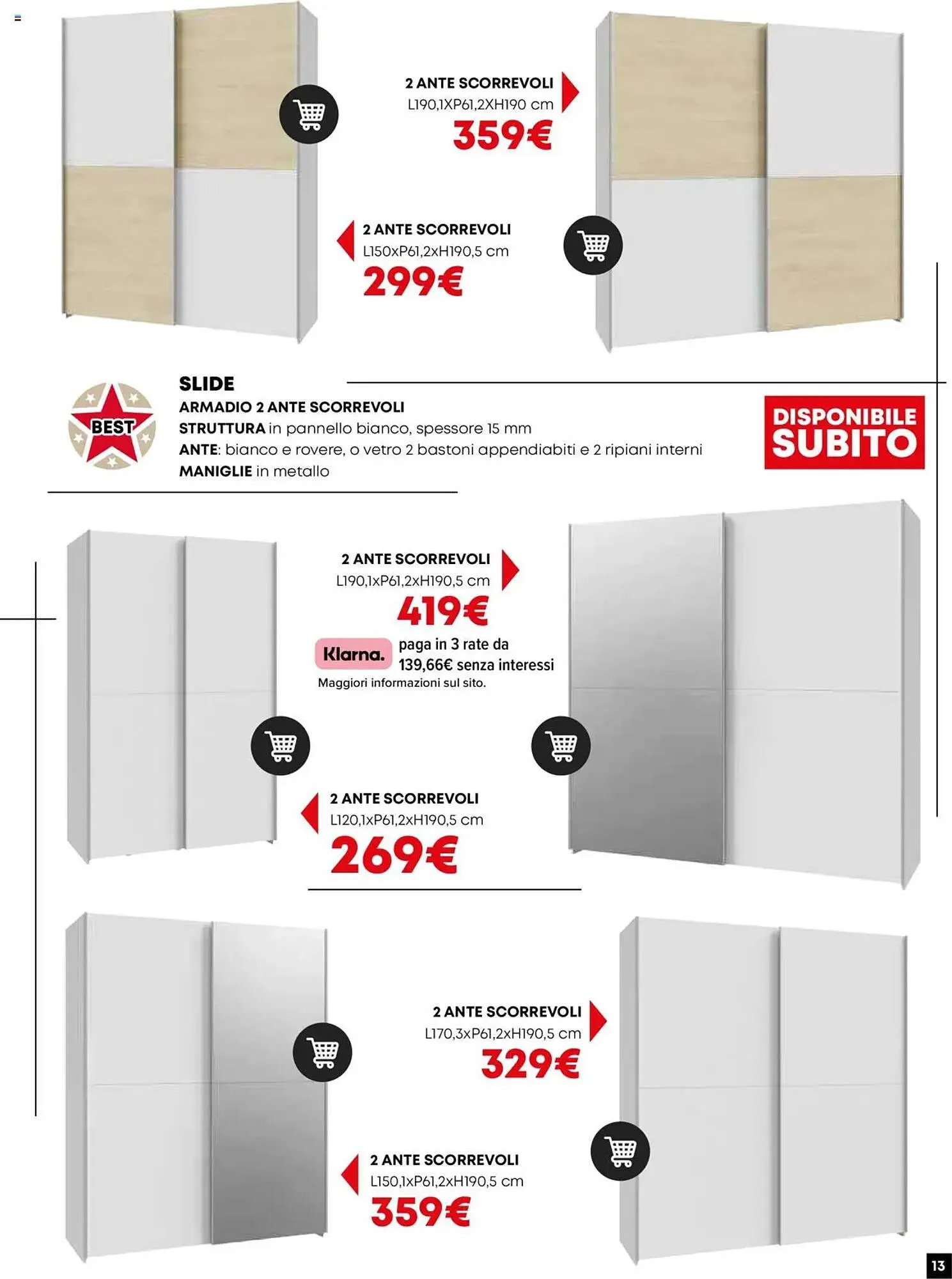 Volantino Conforama da 30 agosto a 20 ottobre di 2025 - Pagina del volantino 13