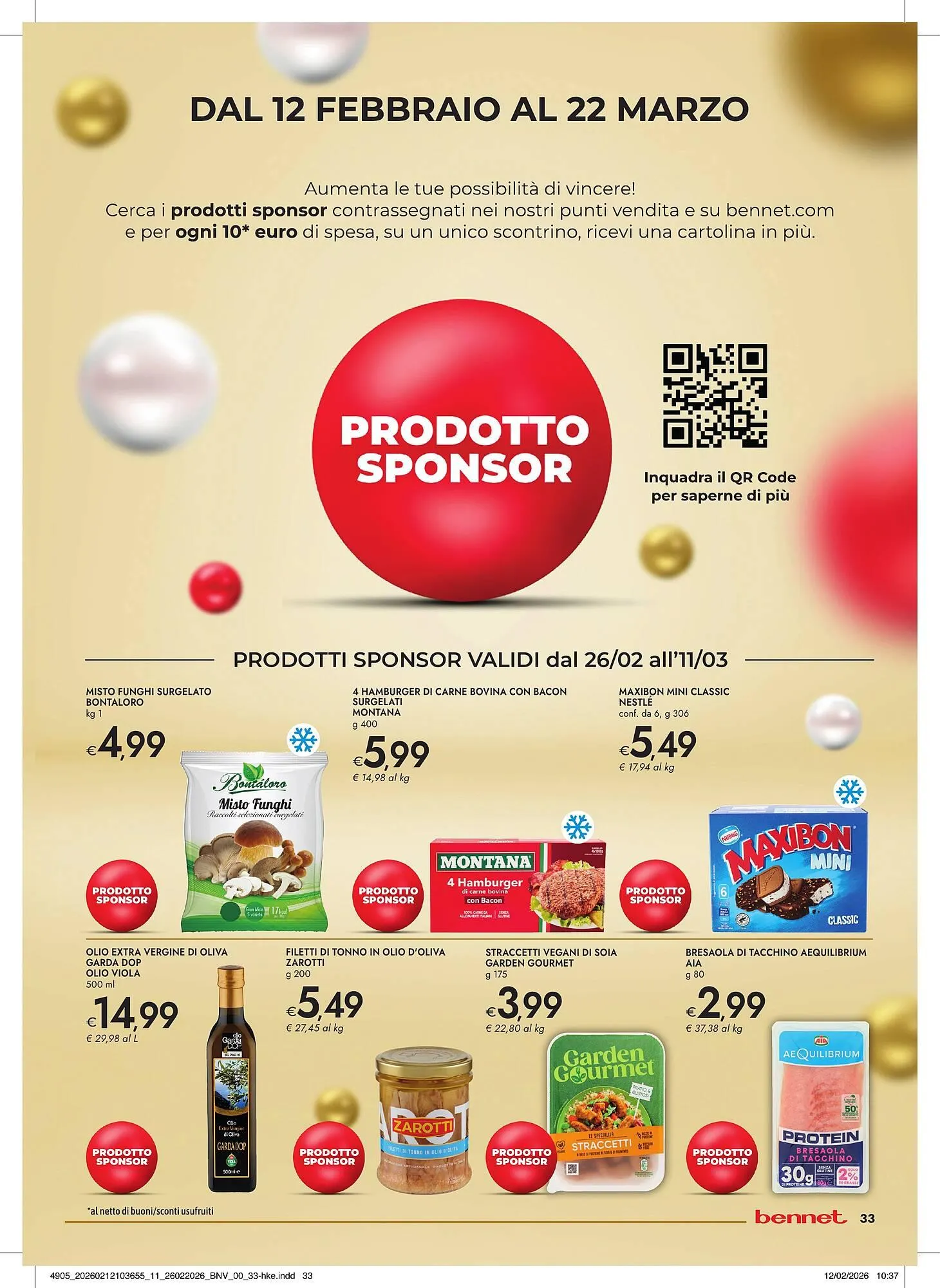 Volantino Bennet da 26 febbraio a 11 marzo di 2026 - Pagina del volantino 33