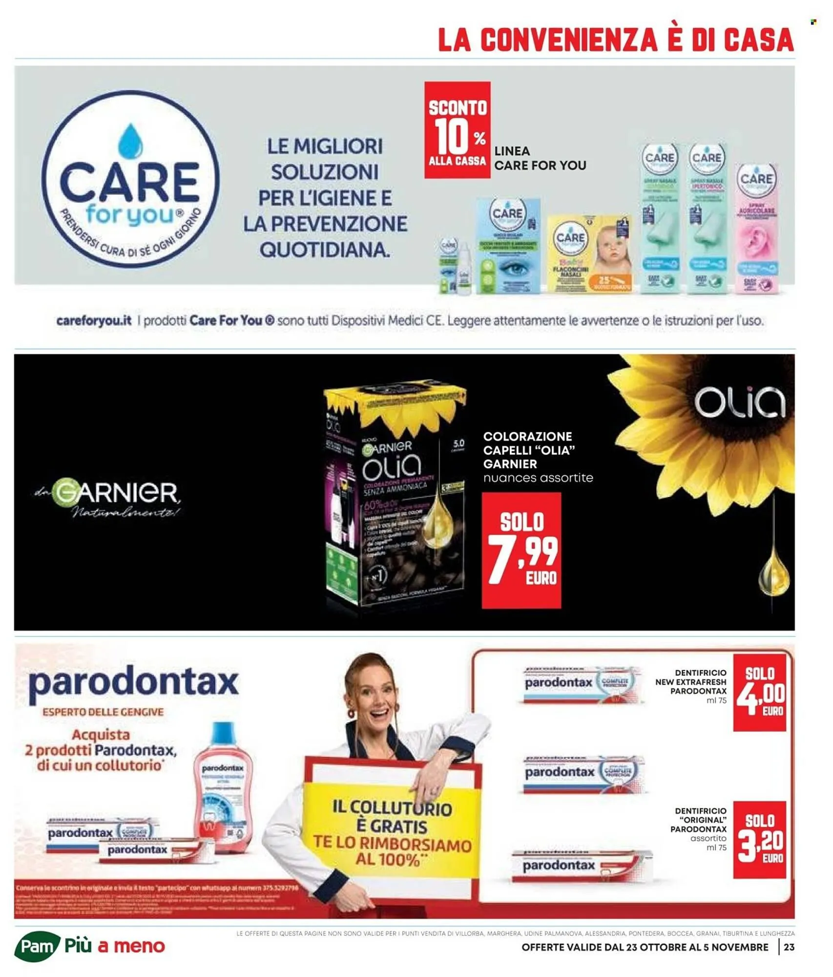 Volantino Pam da 23 ottobre a 5 novembre di 2025 - Pagina del volantino 23
