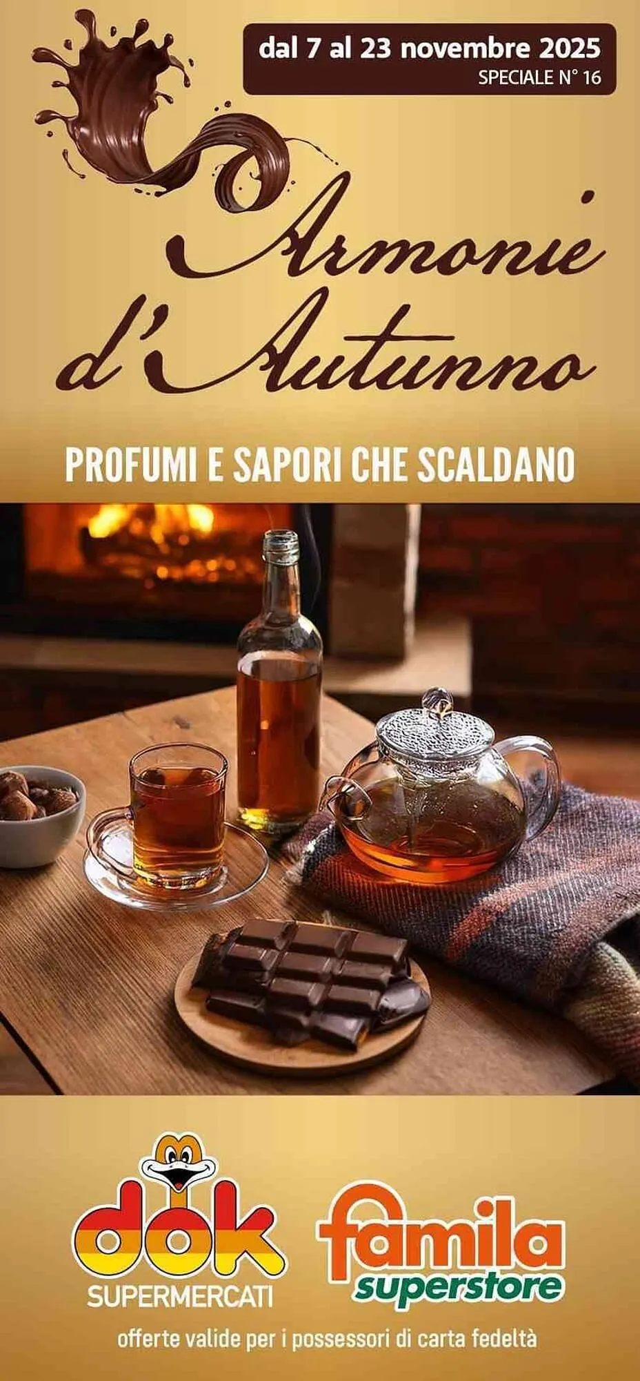 Volantino Famila Superstore da 7 novembre a 23 novembre di 2025 - Pagina del volantino 1