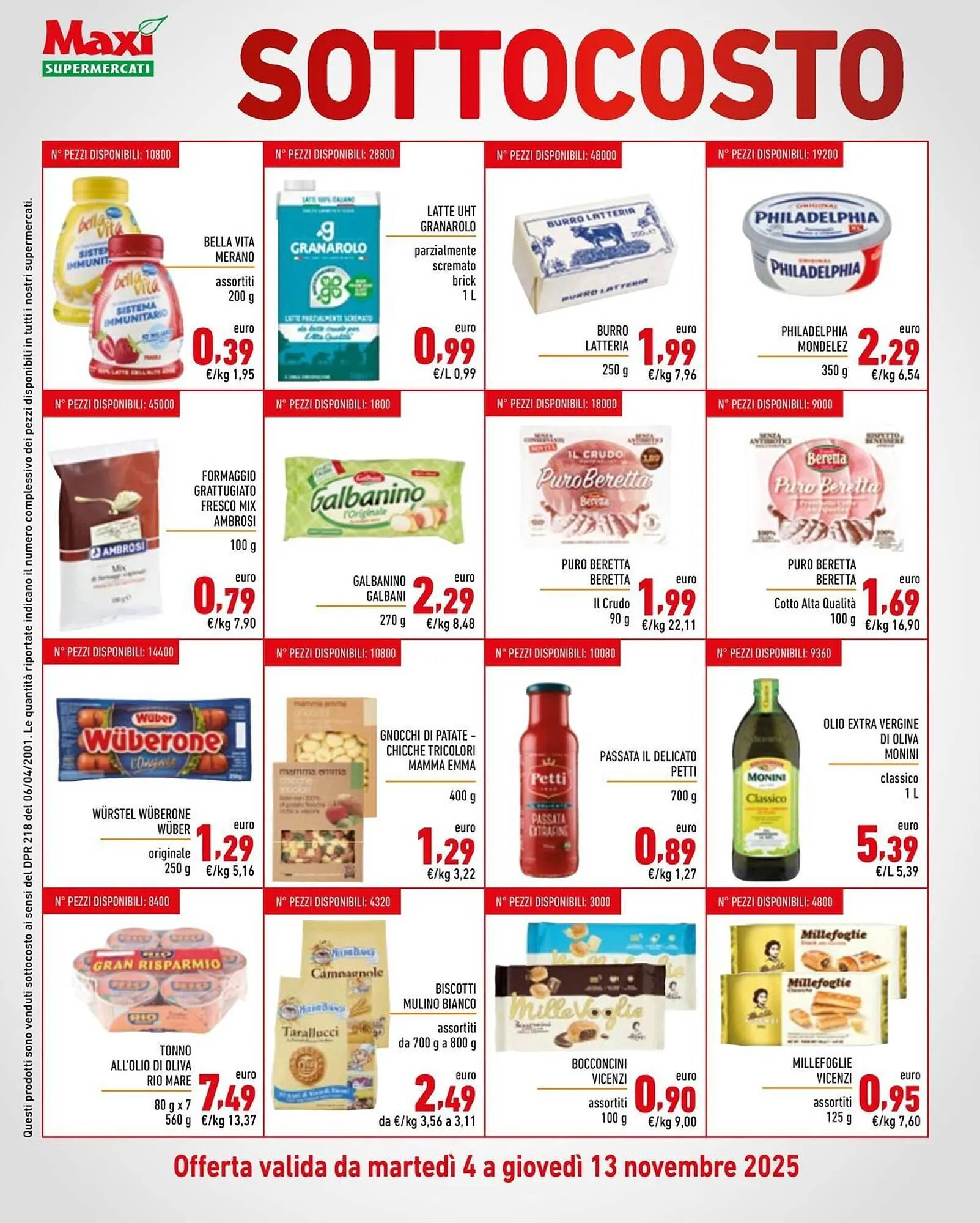 Volantino Maxi Supermercati da 4 novembre a 17 novembre di 2025 - Pagina del volantino 2