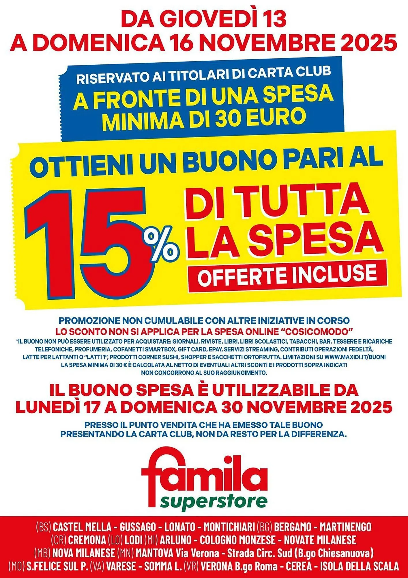 Volantino Famila Superstore da 13 novembre a 16 novembre di 2025 - Pagina del volantino 2