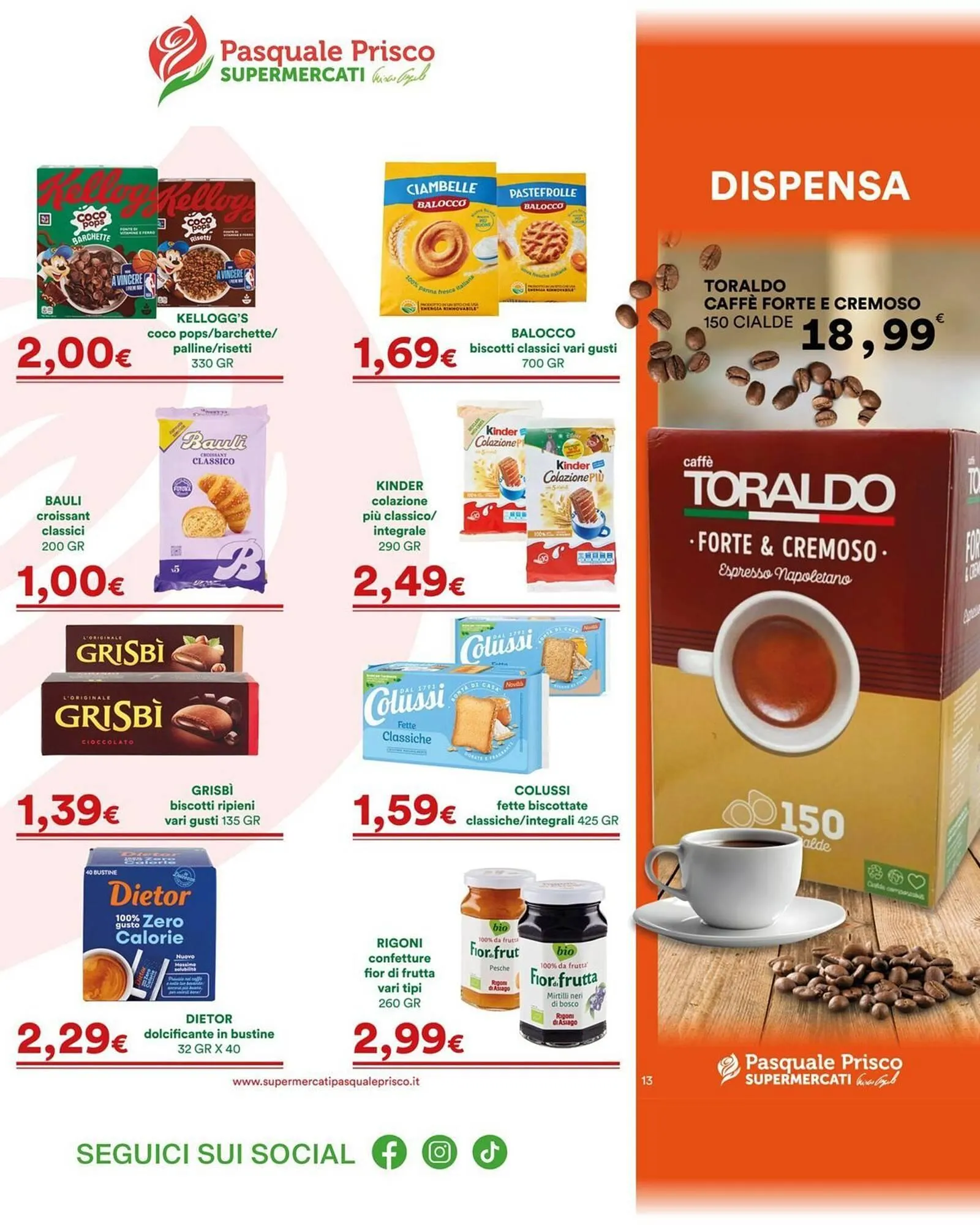 Volantino Supermercati Pasquale Prisco da 30 giugno a 13 luglio di 2025 - Pagina del volantino 14