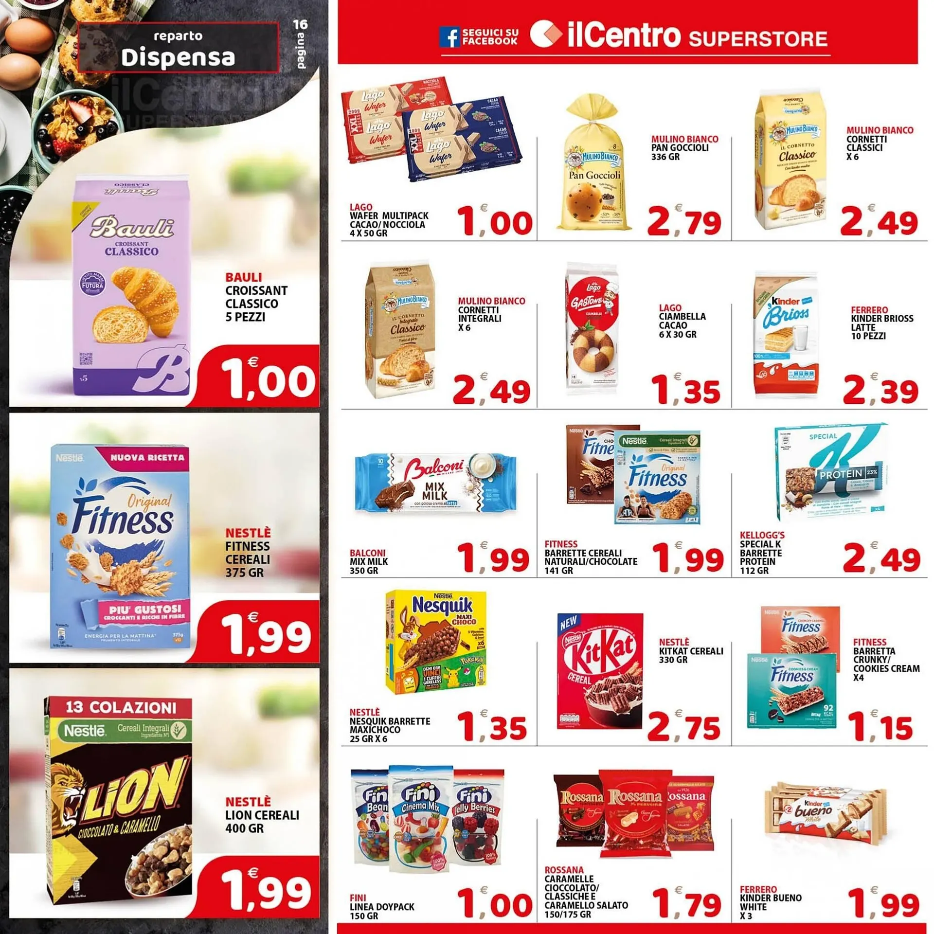 Volantino Il Centro Superstore da 13 maggio a 26 maggio di 2026 - Pagina del volantino 16
