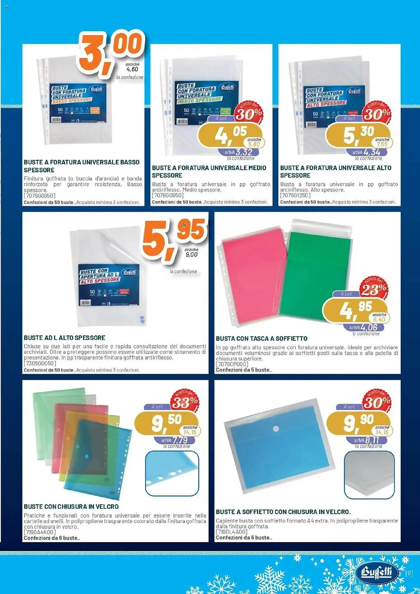 Volantino Buffetti da 1 novembre a 31 dicembre di 2025 - Pagina del volantino 9