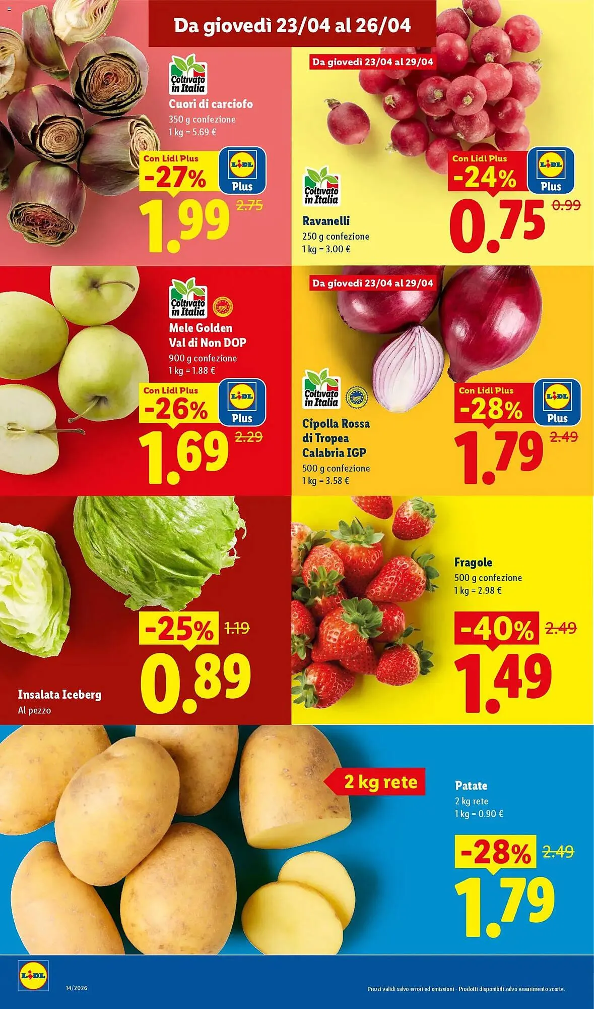 Volantino Lidl da 23 aprile a 29 aprile di 2026 - Pagina del volantino 2