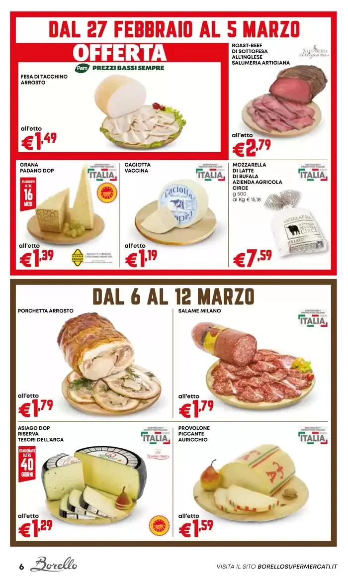 Sottoprezzo da 27 febbraio a 12 marzo di 2025 - Pagina del volantino 6