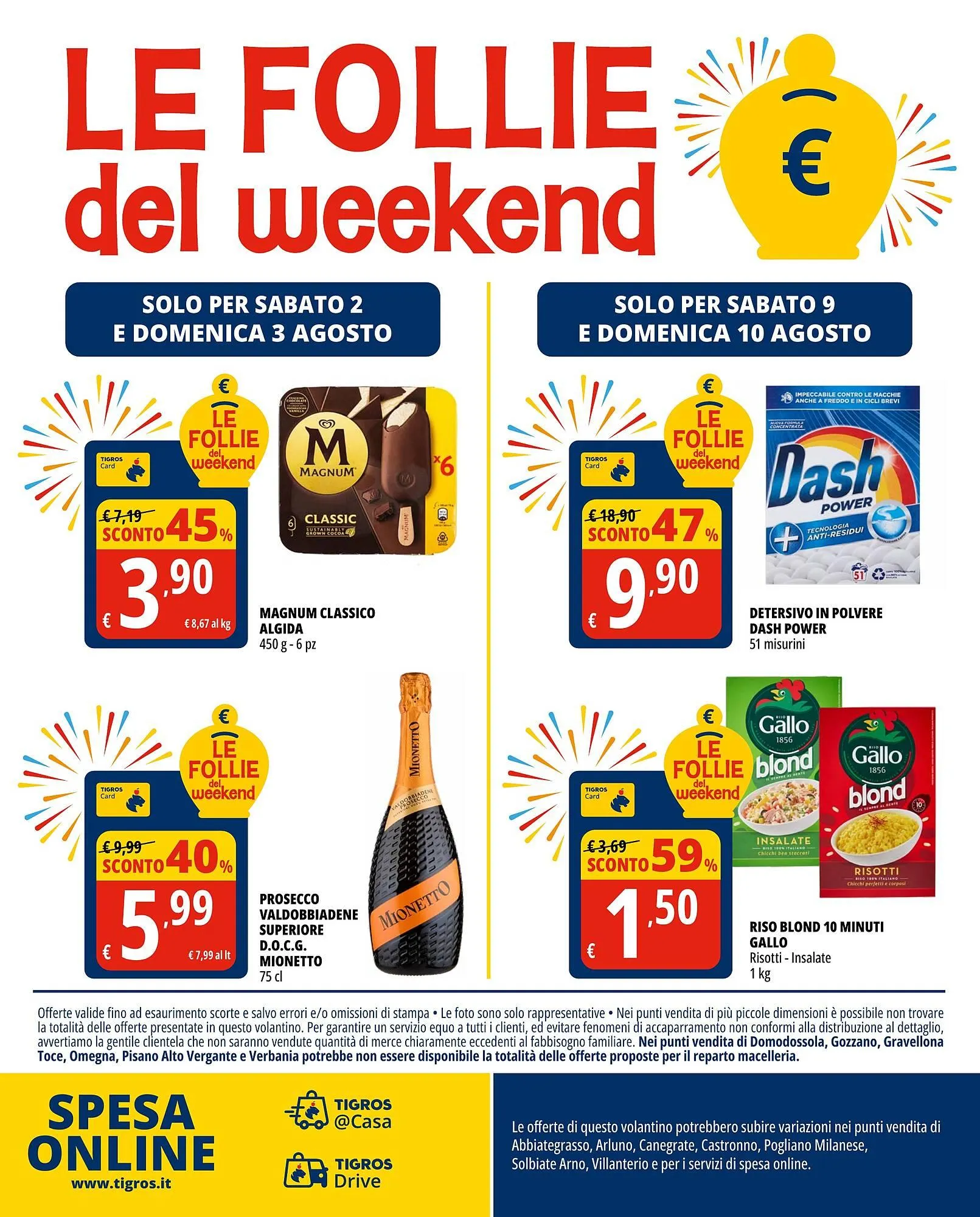 Volantino Tigros da 31 luglio a 18 agosto di 2025 - Pagina del volantino 32