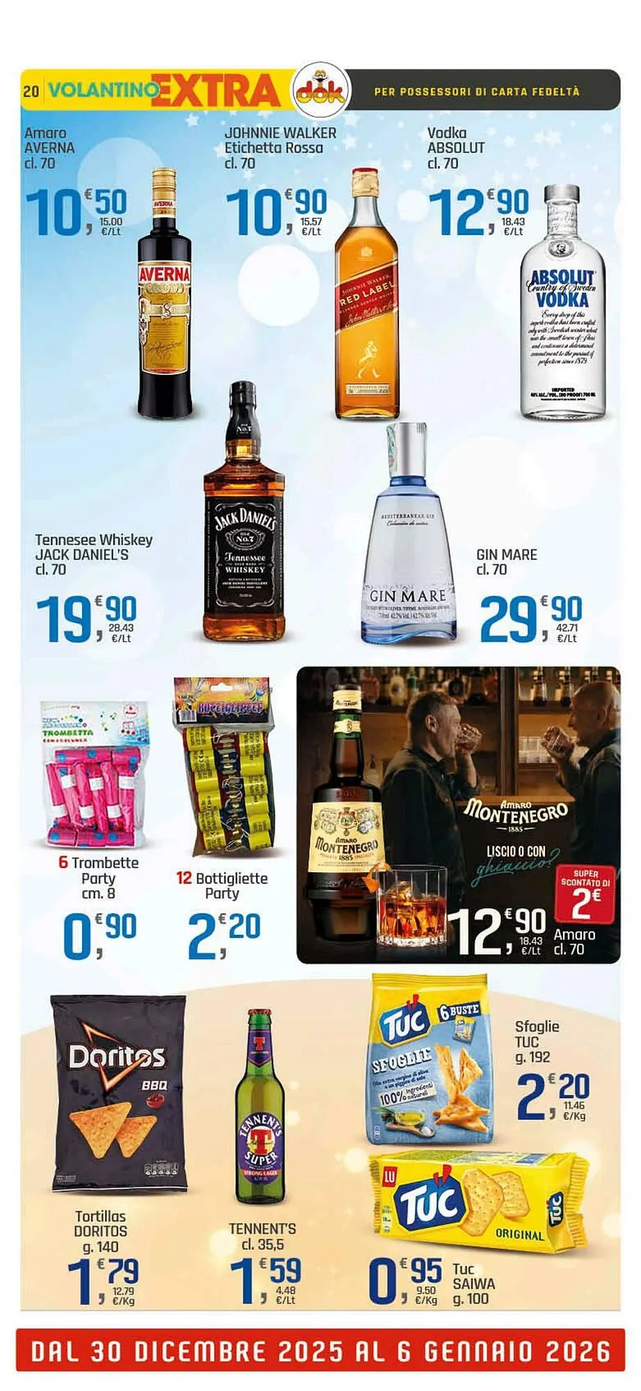 Volantino Supermercati Dok da 30 dicembre a 6 gennaio di 2026 - Pagina del volantino 20