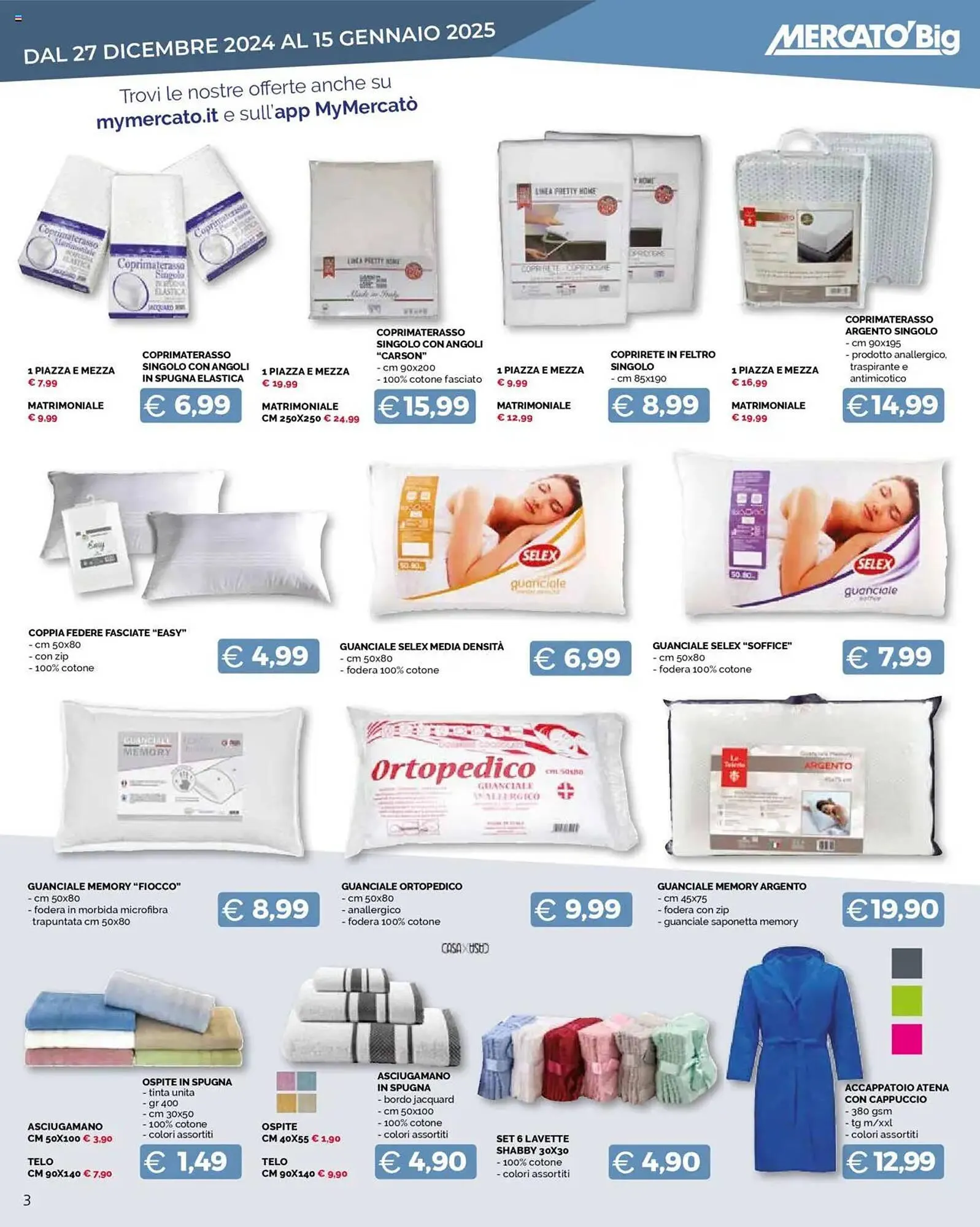 Volantino Mercatò Big da 27 dicembre a 15 gennaio di 2025 - Pagina del volantino 3