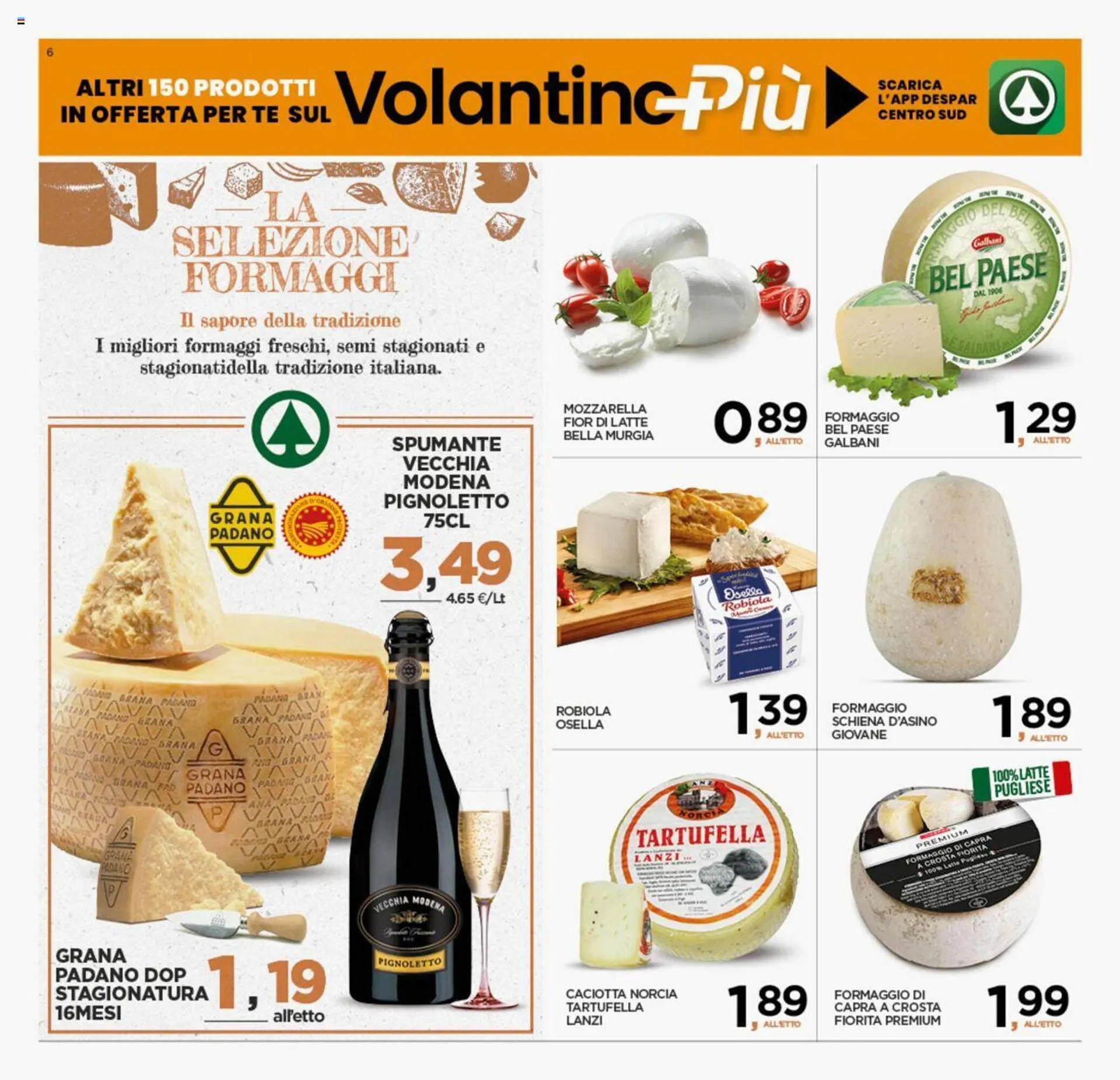 Volantino Interspar da 25 settembre a 4 ottobre di 2023 - Pagina del volantino 6