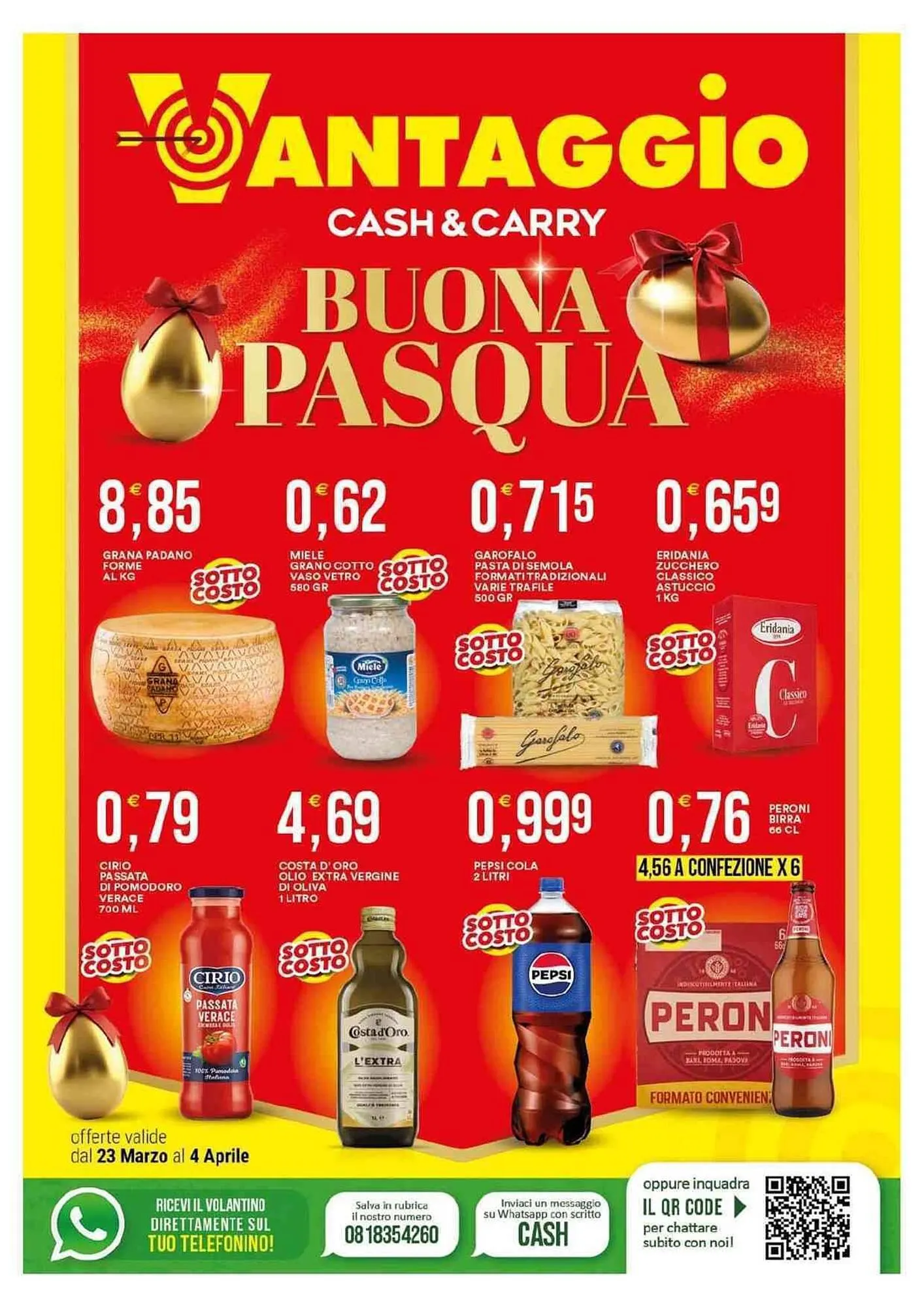 Volantino Vantaggio Cash&Carry da 23 marzo a 4 aprile di 2026 - Pagina del volantino 1