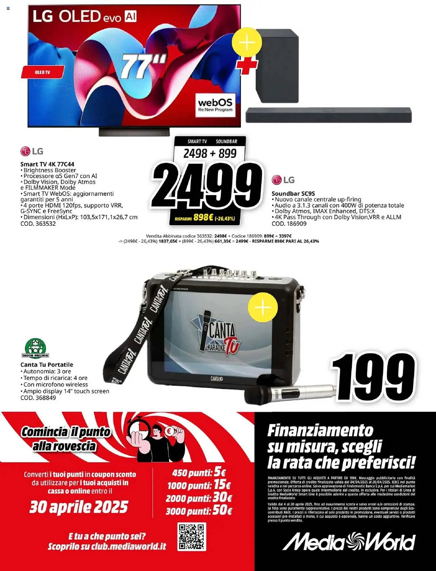 Volantino MediaWorld da 4 aprile a 20 aprile di 2025 - Pagina del volantino 16