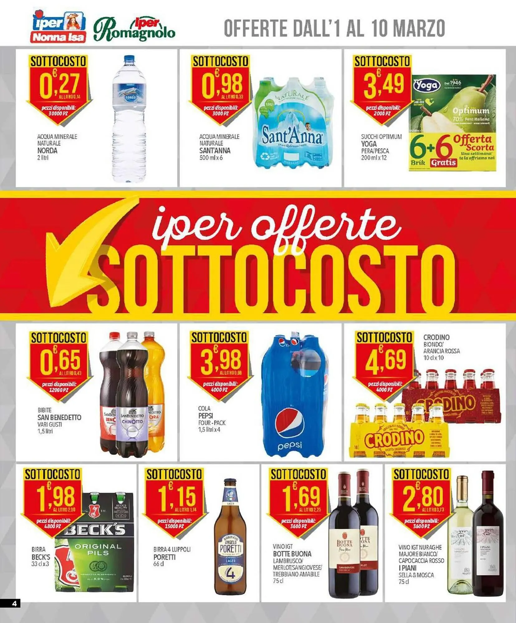 Volantino Iper Nonna Isa da 1 marzo a 10 marzo di 2024 - Pagina del volantino 4