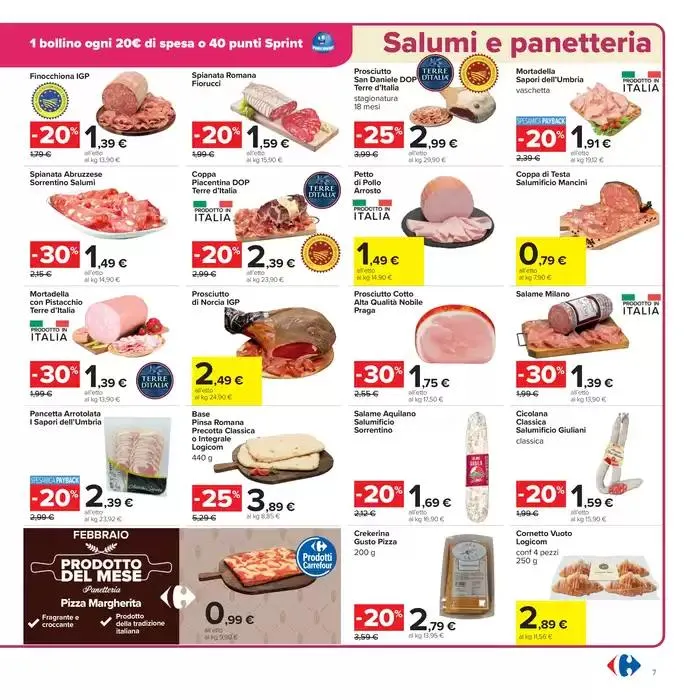 Sconti 30% 40% 50% da 28 gennaio a 6 febbraio di 2025 - Pagina del volantino 7