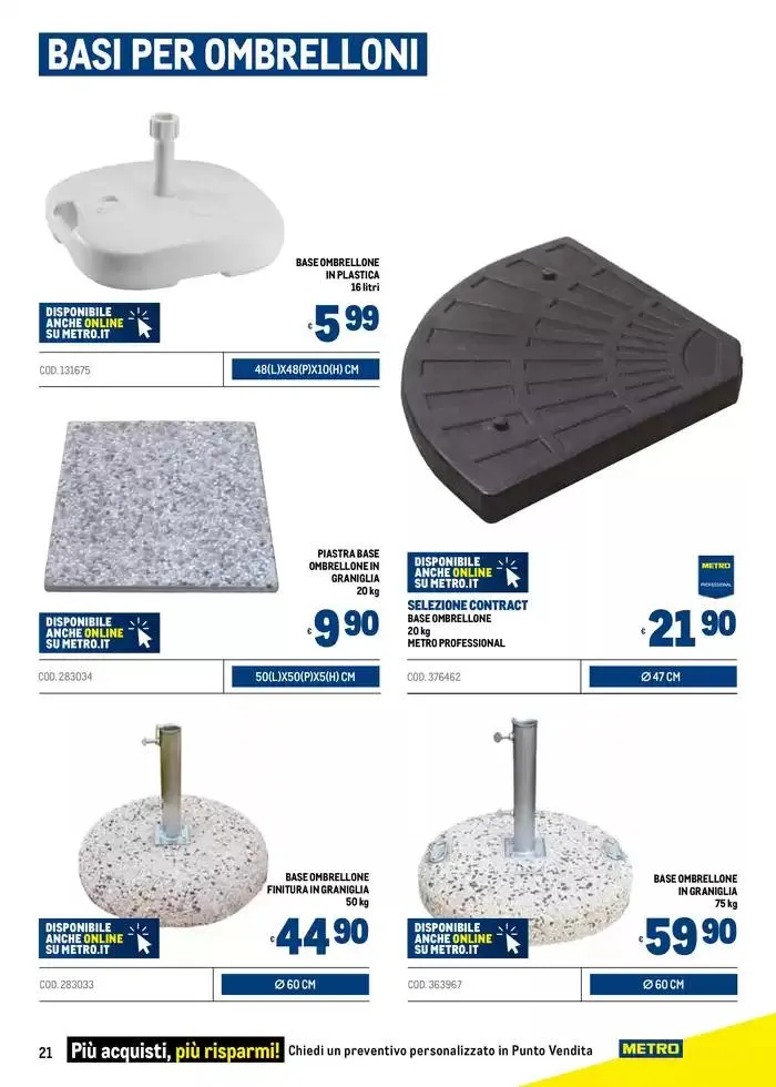 Arredo Esterno da 20 febbraio a 25 giugno di 2025 - Pagina del volantino 21