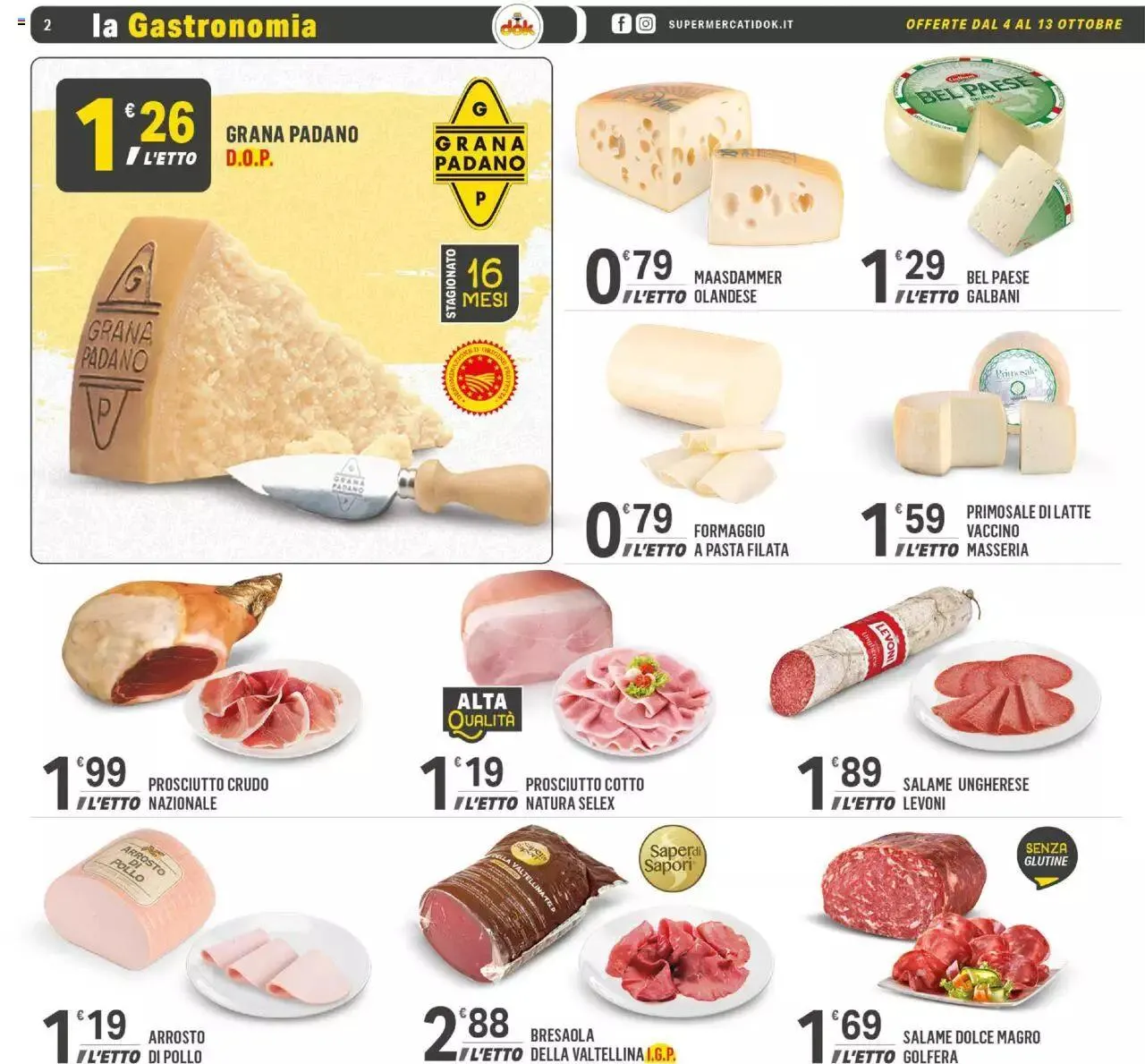 Volantino DOK da 4 ottobre a 13 ottobre di 2023 - Pagina del volantino 2