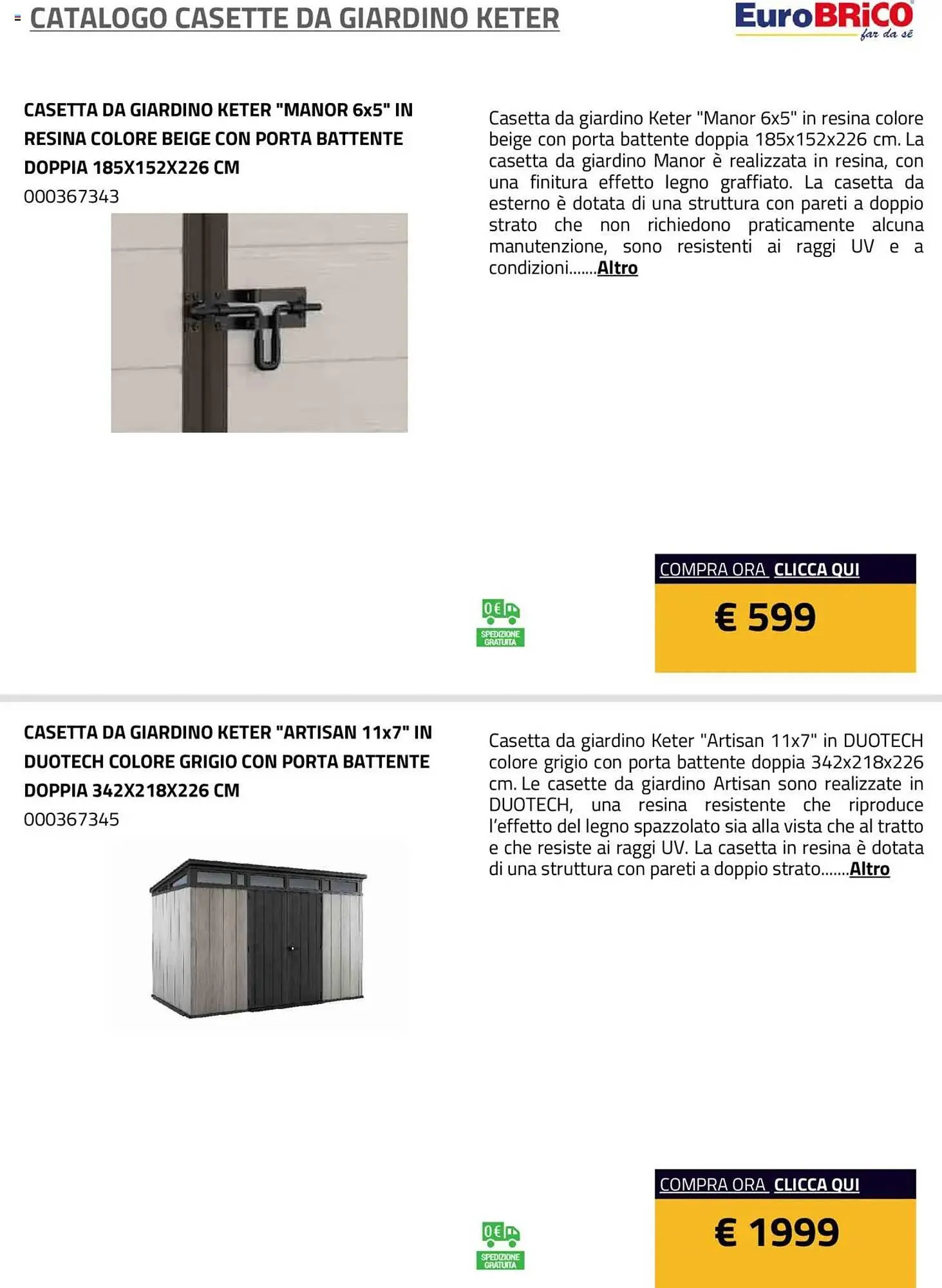 Volantino Eurobrico da 23 luglio a 31 dicembre di 2025 - Pagina del volantino 12