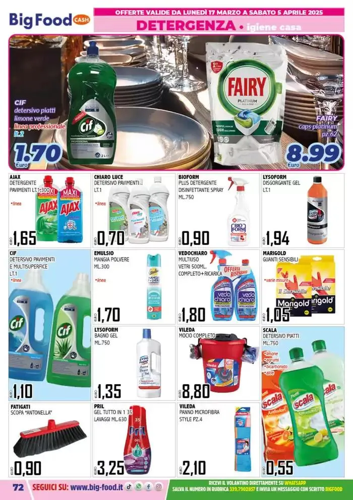 Aspenttando la pasqua da 17 marzo a 5 aprile di 2025 - Pagina del volantino 72