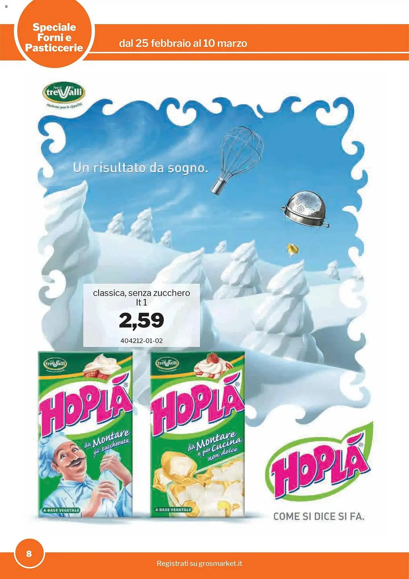Volantino GrosMarket da 25 febbraio a 10 marzo di 2026 - Pagina del volantino 8