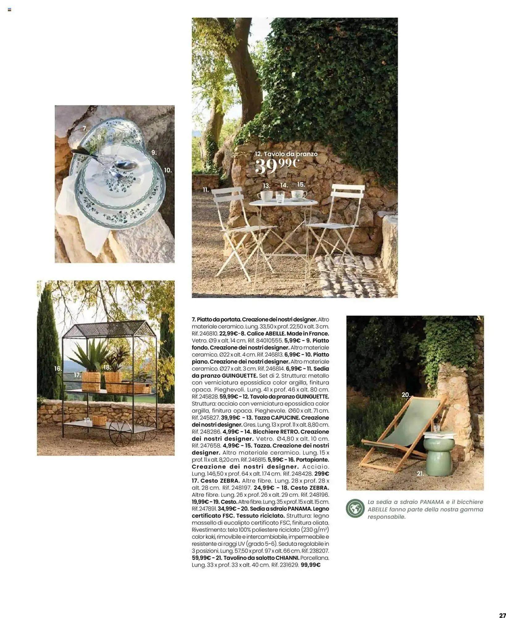 Volantino Maisons du Monde da 17 marzo a 30 settembre di 2025 - Pagina del volantino 29