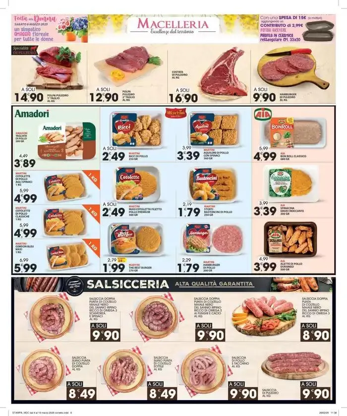 Offerte valide dal 4 al 16 marzo 2025 da 4 marzo a 16 marzo di 2025 - Pagina del volantino 6