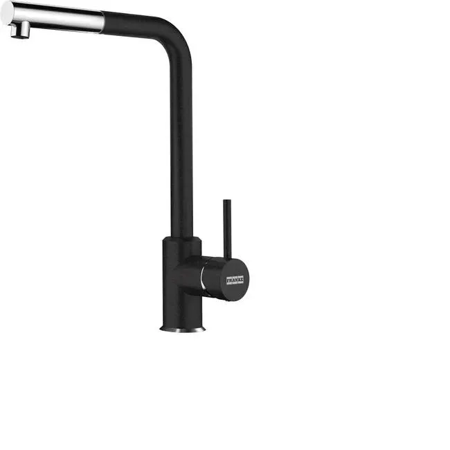 Rubinetto da cucina a doccetta a l Sirius nero granito lucido FRANKE