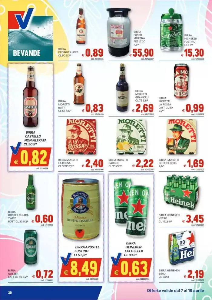 Buona Pasqua da 7 aprile a 19 aprile di 2025 - Pagina del volantino 30