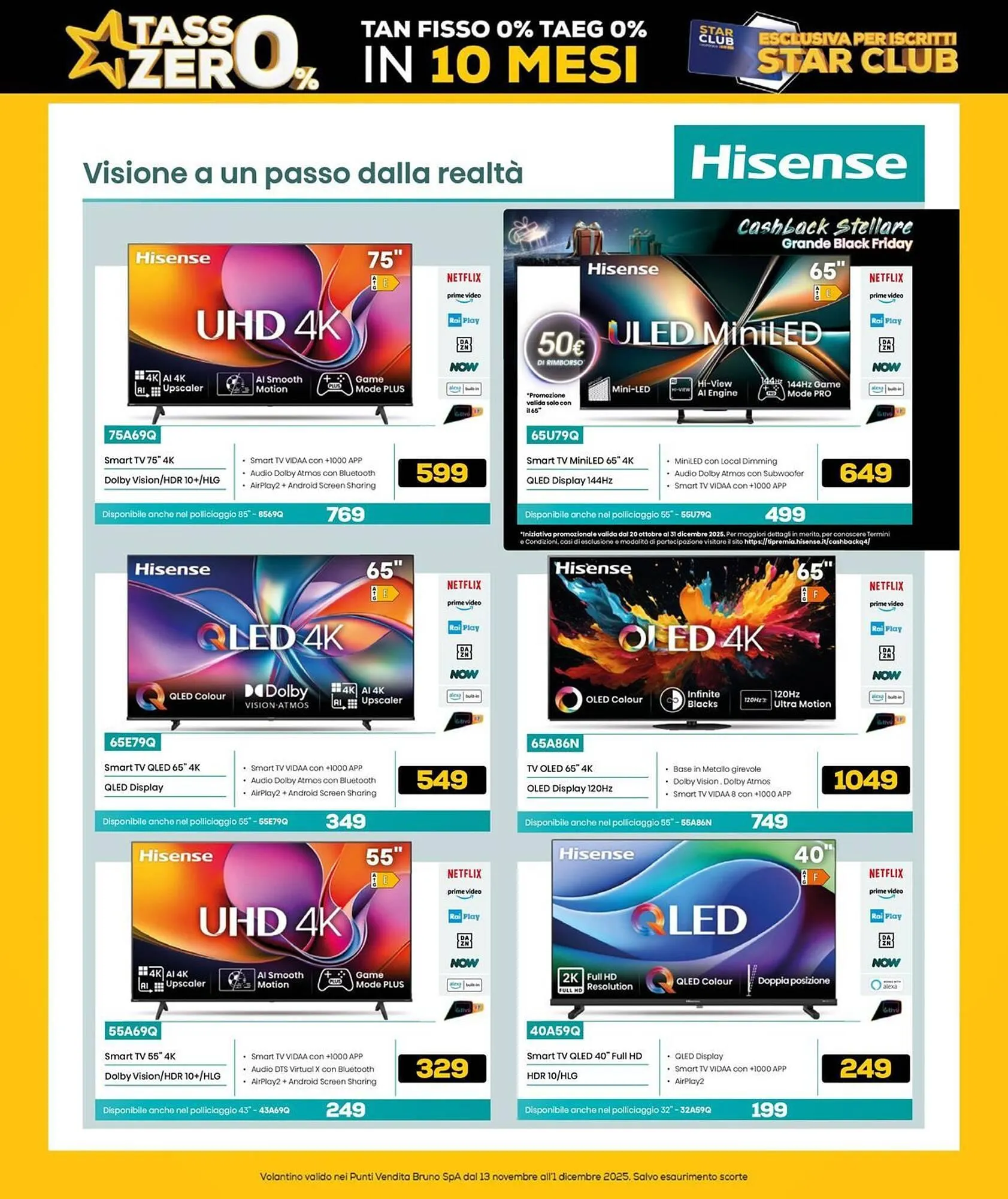 Volantino Euronics da 13 novembre a 1 dicembre di 2025 - Pagina del volantino 10