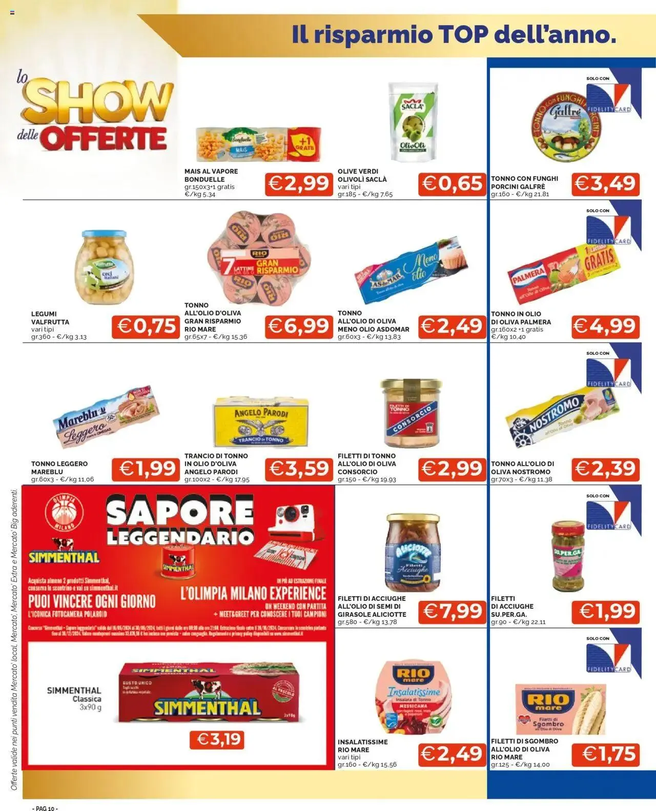 Volantino Mercatò da 5 settembre a 18 settembre di 2024 - Pagina del volantino 10