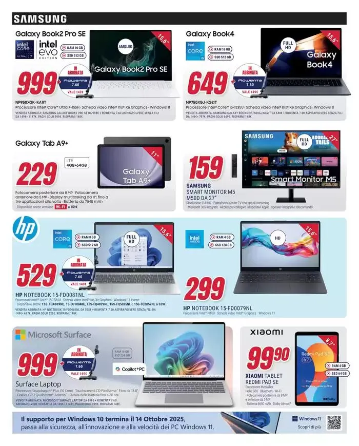 SUBITO PER TE L’ASPIRAPOLVERE da 17 aprile a 7 maggio di 2025 - Pagina del volantino 25