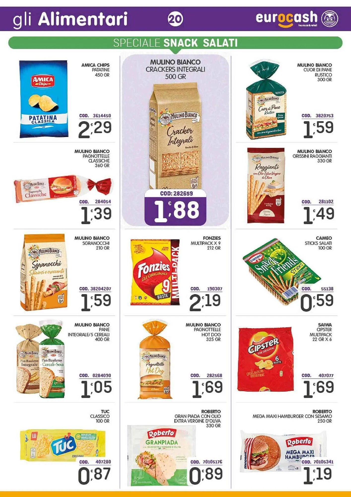Volantino Eurocash da 27 agosto a 14 settembre di 2025 - Pagina del volantino 20