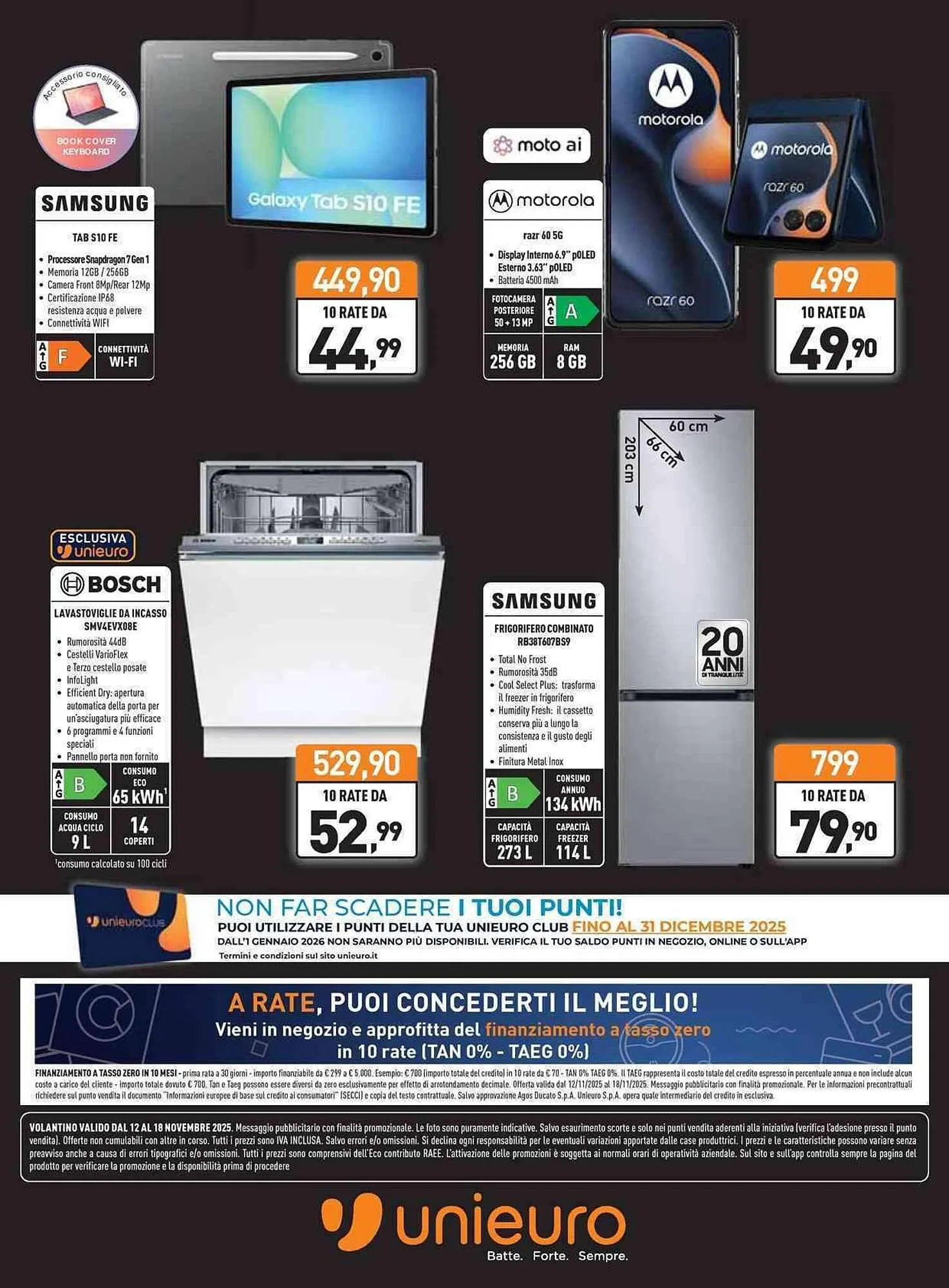 Volantino Unieuro da 12 novembre a 18 novembre di 2025 - Pagina del volantino 25