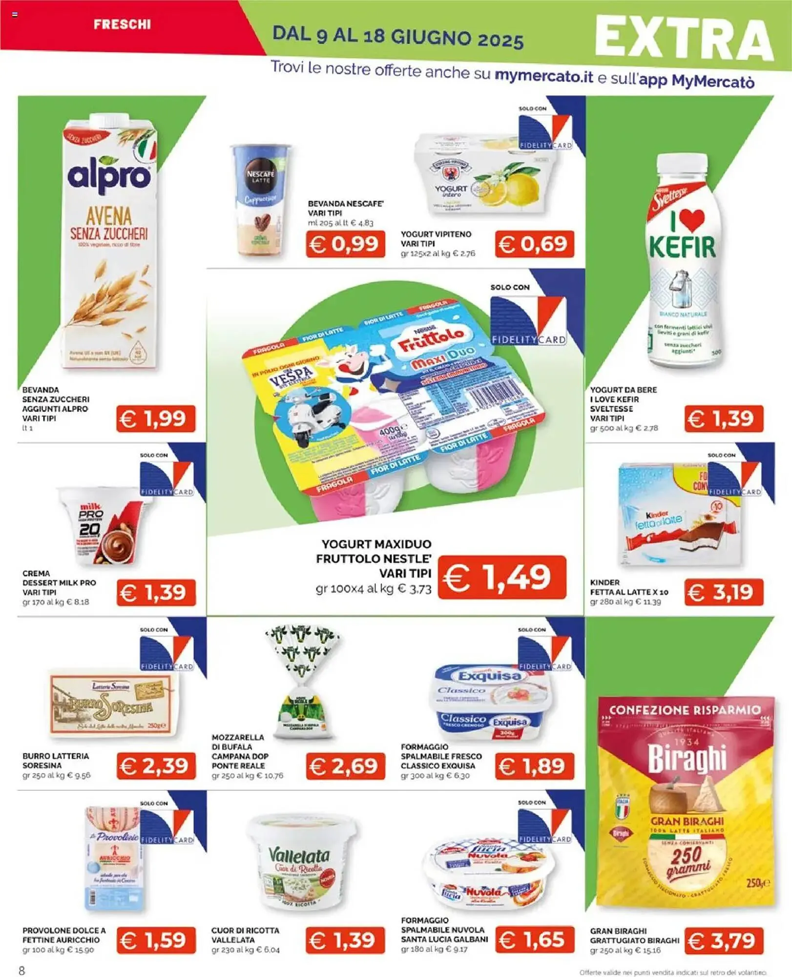 Volantino Mercatò Big da 9 giugno a 18 giugno di 2025 - Pagina del volantino 8